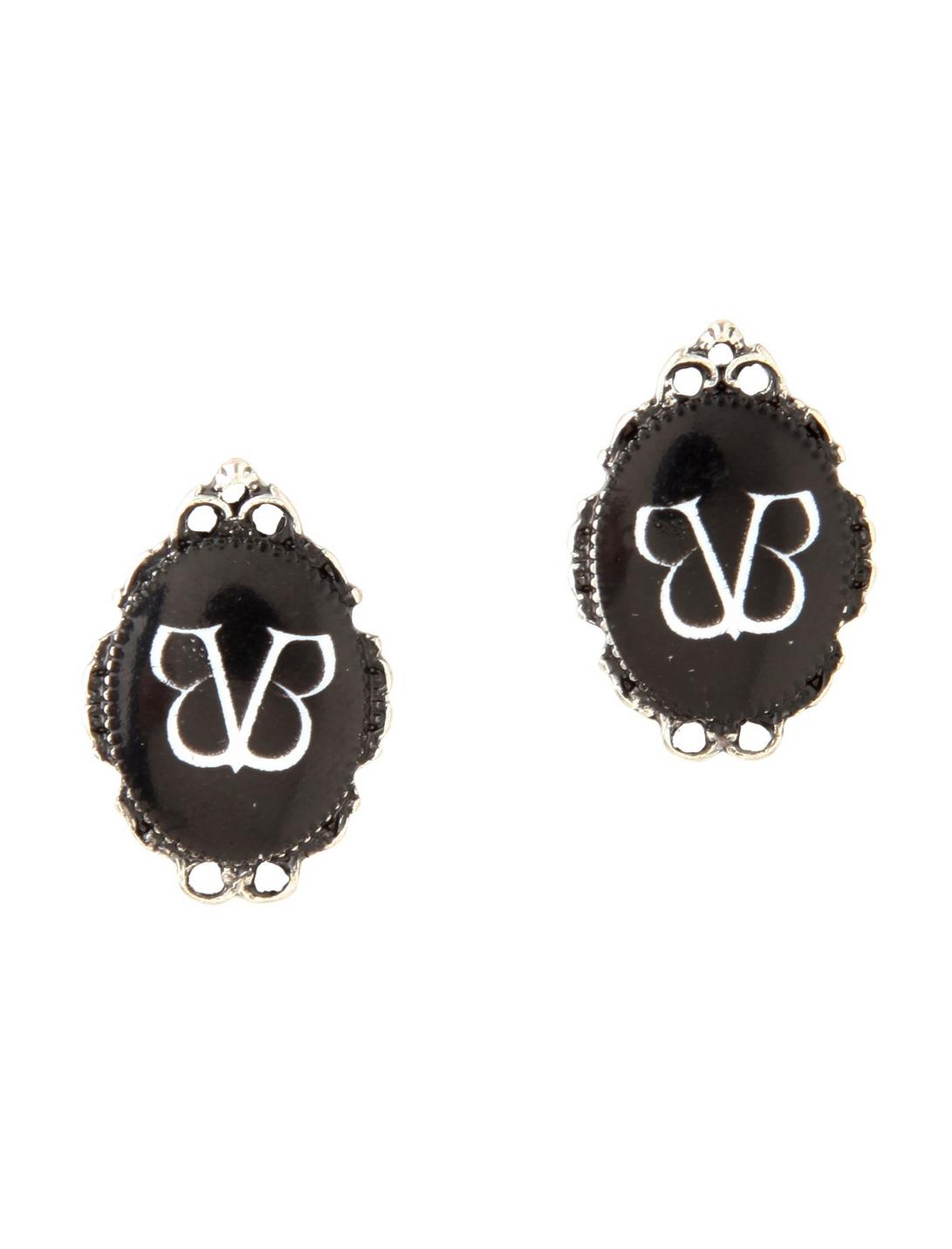 Black Veil Brides Cameo Earrings, , hi-res