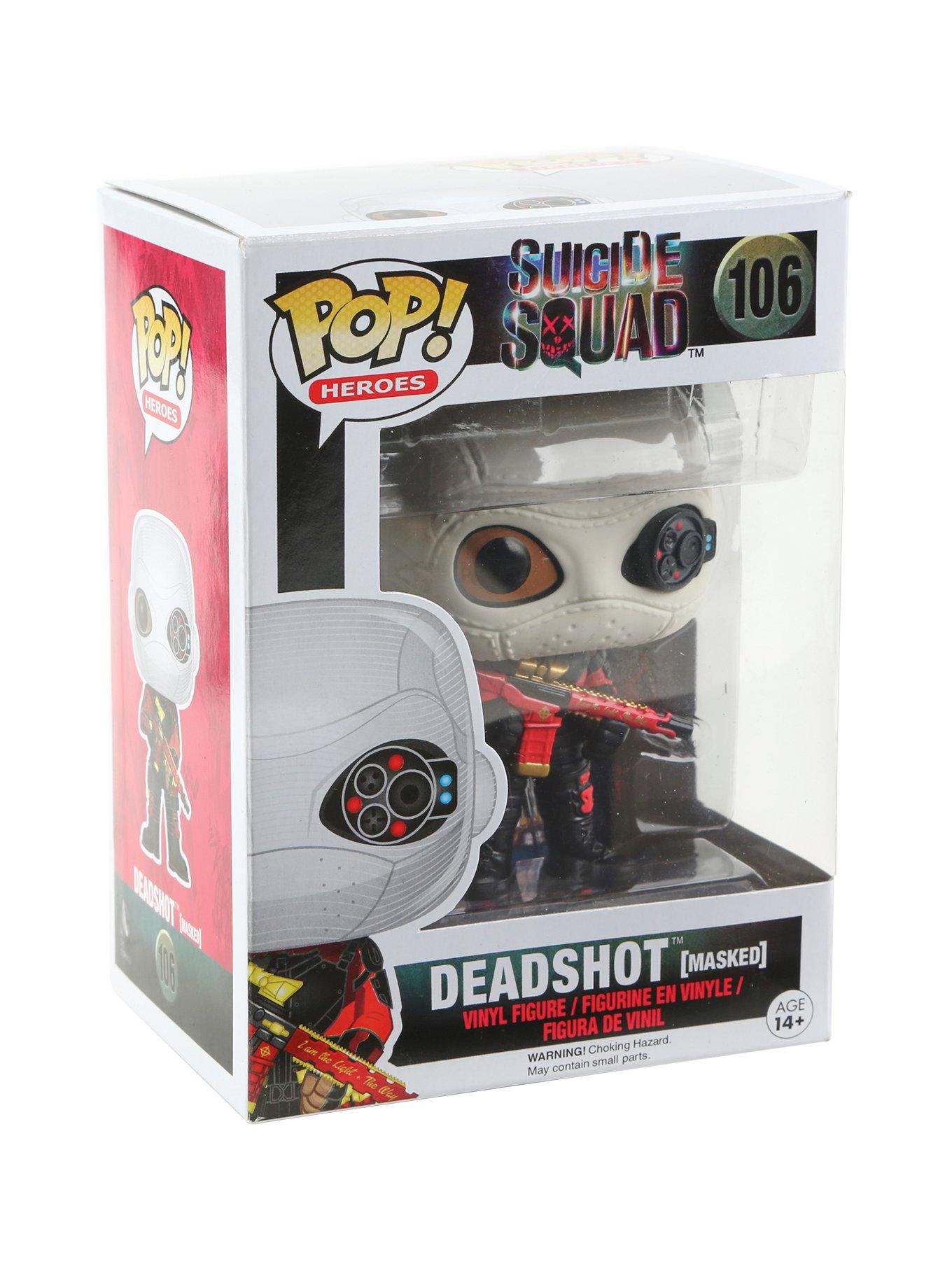 Funko DC Comics Suicide Squad Pop! Heroes Deadshot (Masked) Vinyl Figure, , hi-res