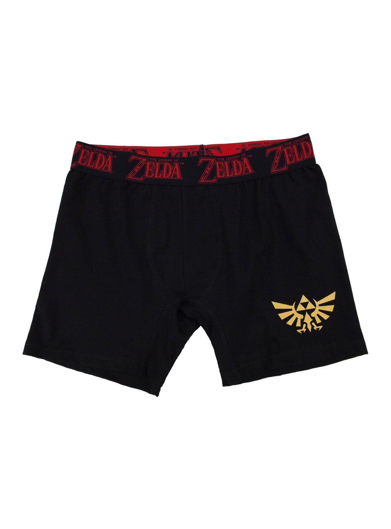 Nintendo The Legend Of Zelda Boxer Briefs, BLACK, hi-res