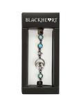 Blackheart Hematite Opal Moon And Star Chain Bracelet, , hi-res