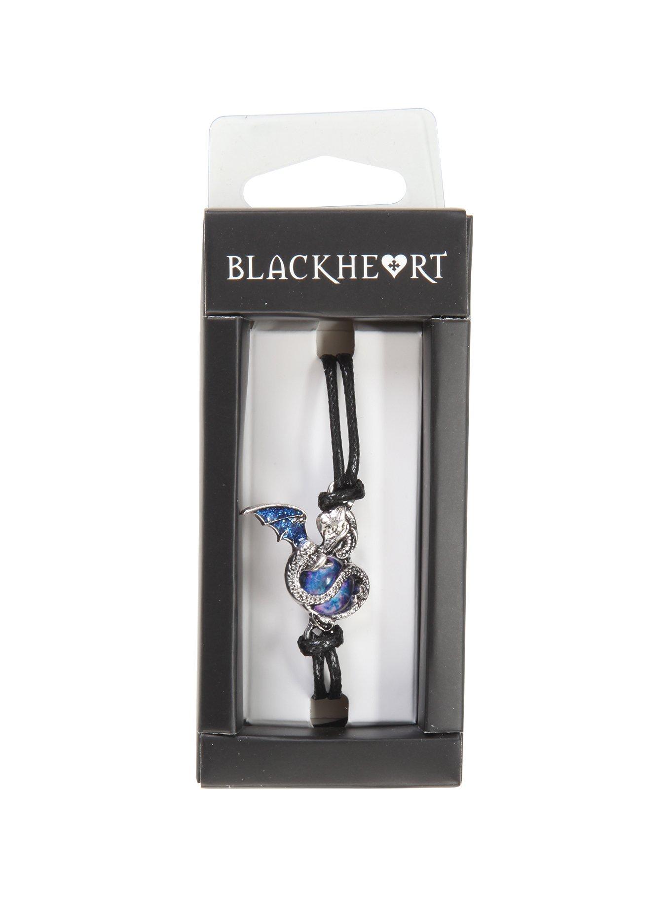 Dragon Stone Black Cord Bracelet, , hi-res