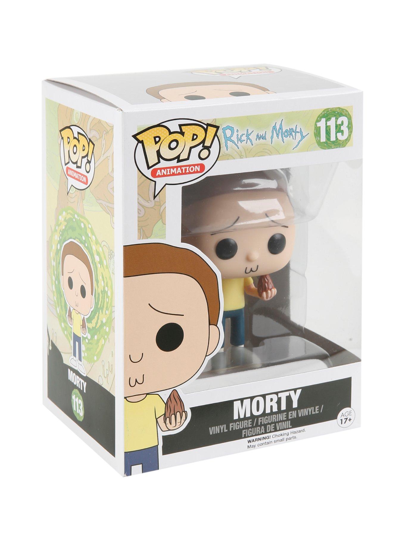 Funko Rick And Morty Pop! Animation Morty Vinyl Figure, , hi-res