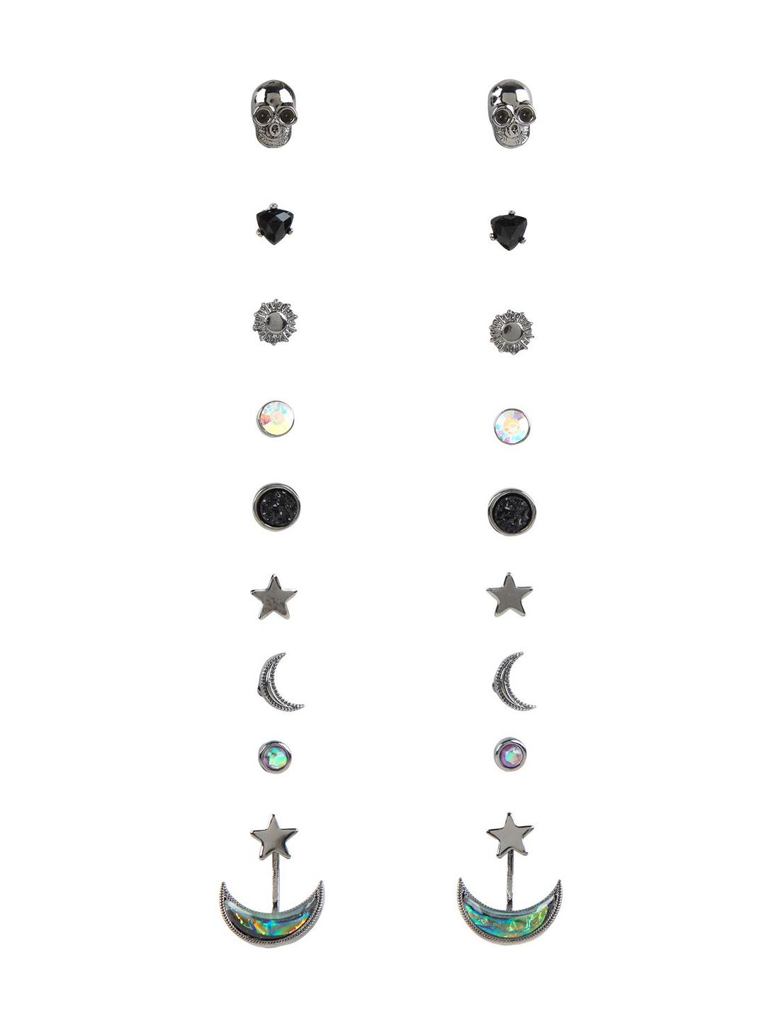 Opal Celestial Stud Earrings Set, , hi-res