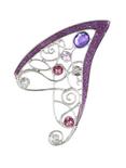 Purple Stone Fairy Ear Cuff, , hi-res