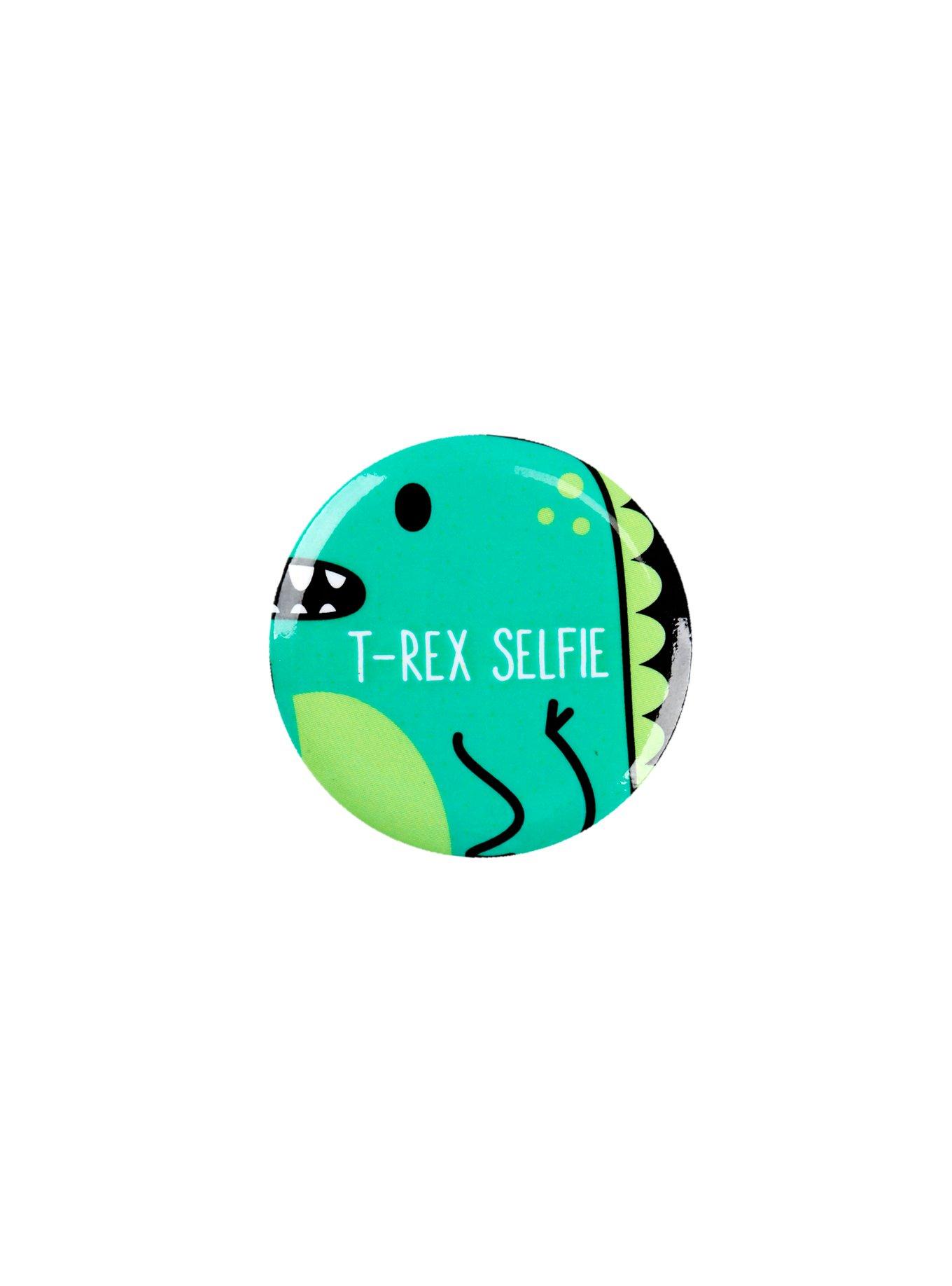 T-Rex Selfie Pin, , hi-res