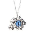 Blackheart Blue Dragon Eye & Mini Dragon Necklace, , hi-res