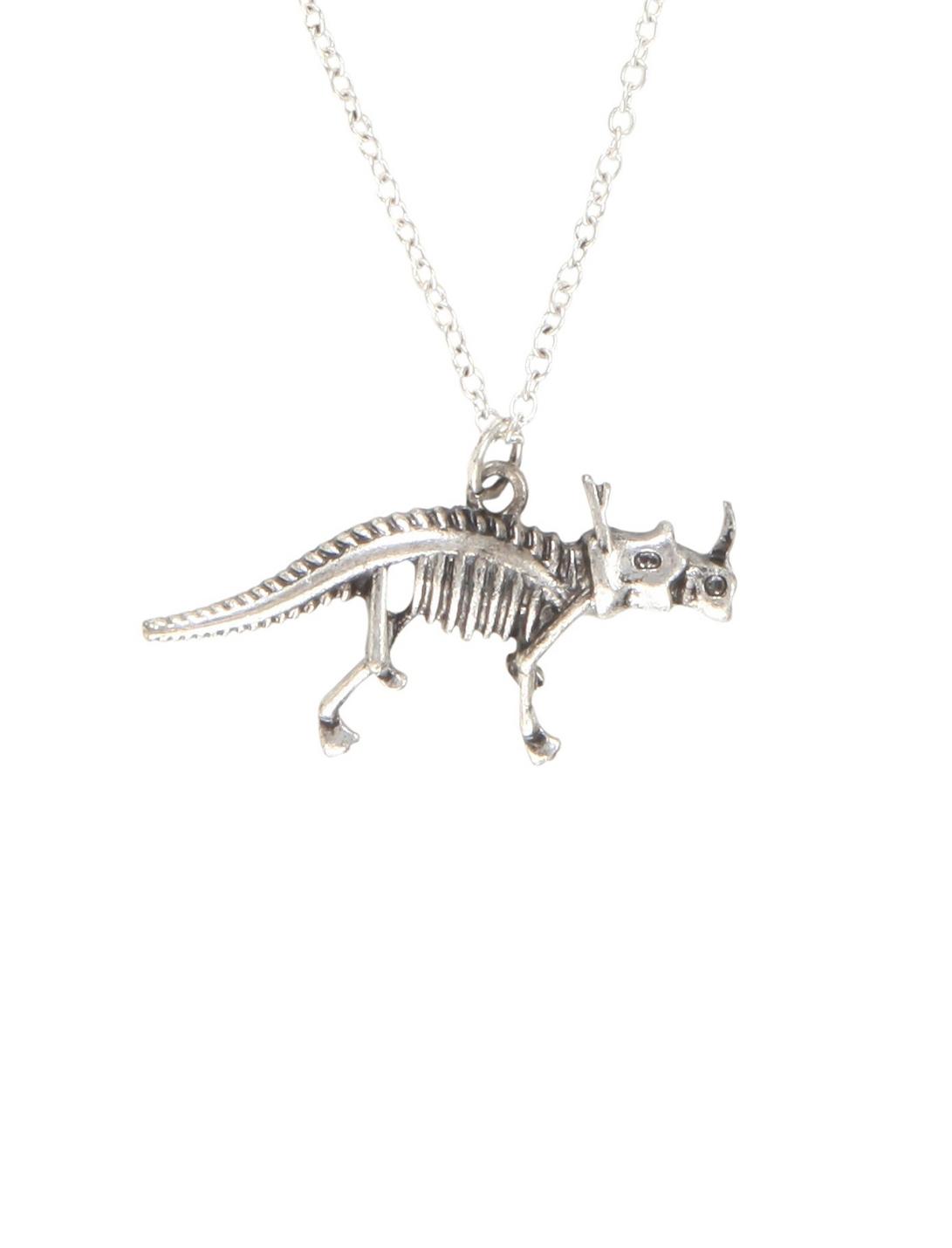 Styracosaurus Skeleton Necklace, , hi-res