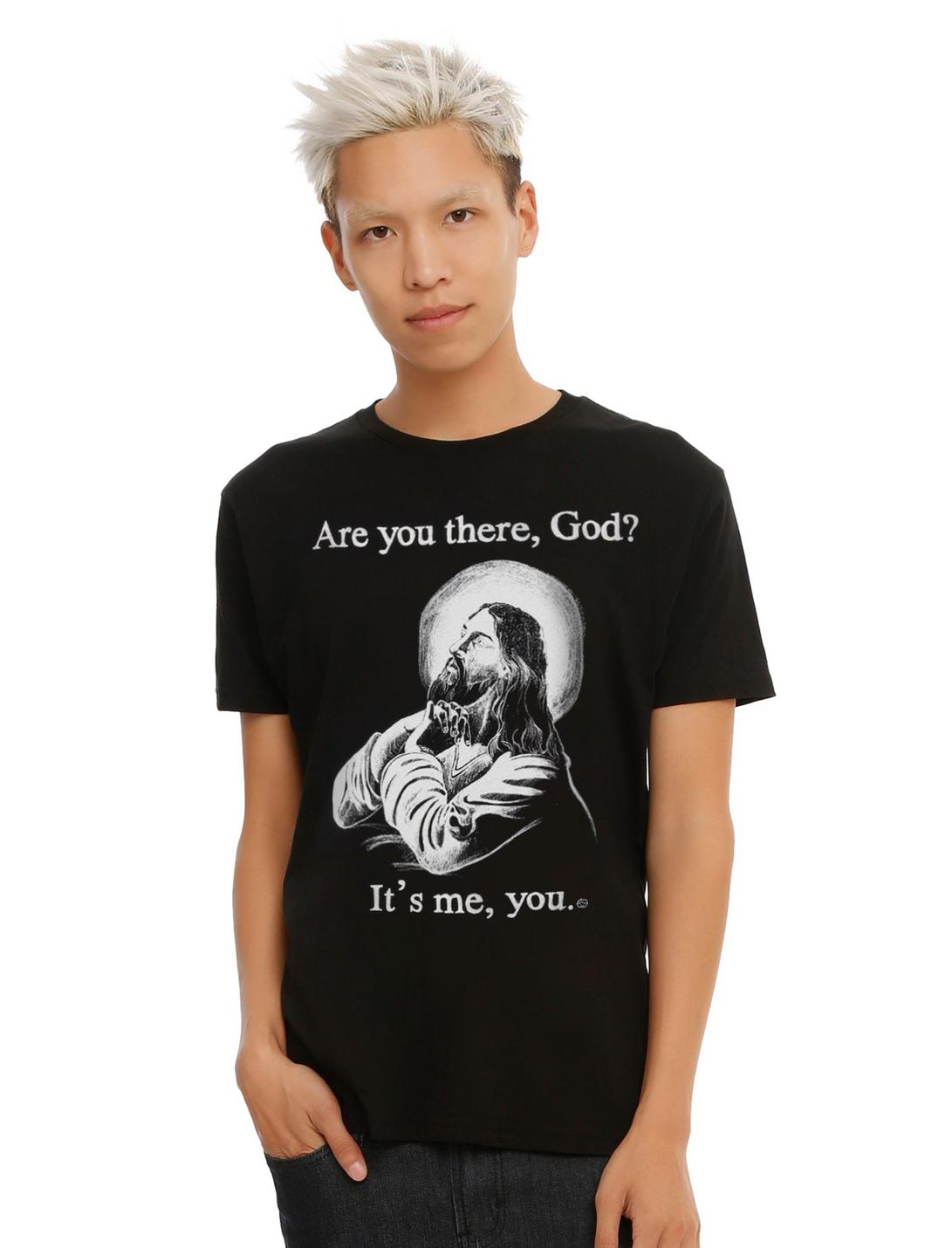 Are You There God T-Shirt, BLACK, hi-res