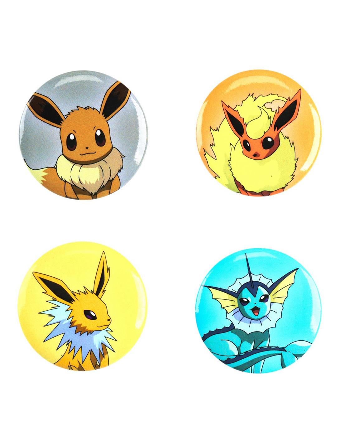 Loungefly Pokemon Eevee Evolutions Pin Set, , hi-res