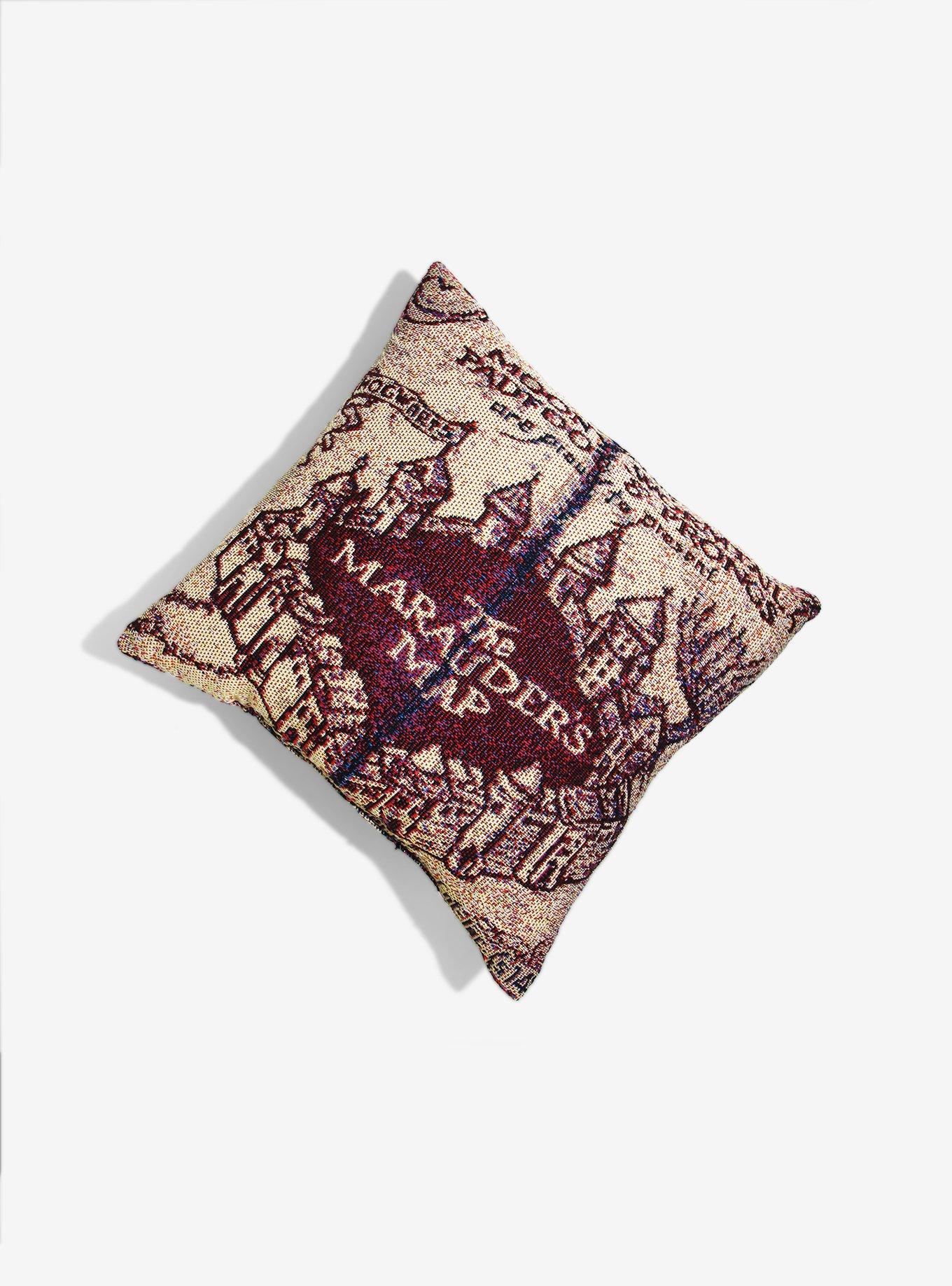 Harry Potter The Marauder&rsquo;s Map Jumbo Throw Pillow, , hi-res