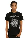 Alice In Chains Tribal Sun Logo T-Shirt, BLACK, hi-res