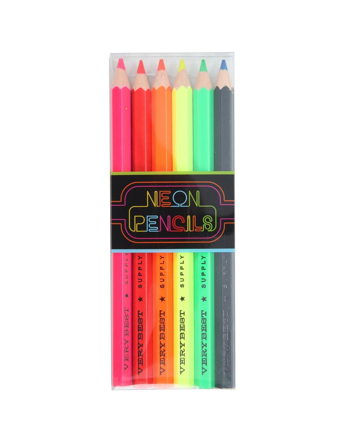 Neon Pencils Set, , hi-res