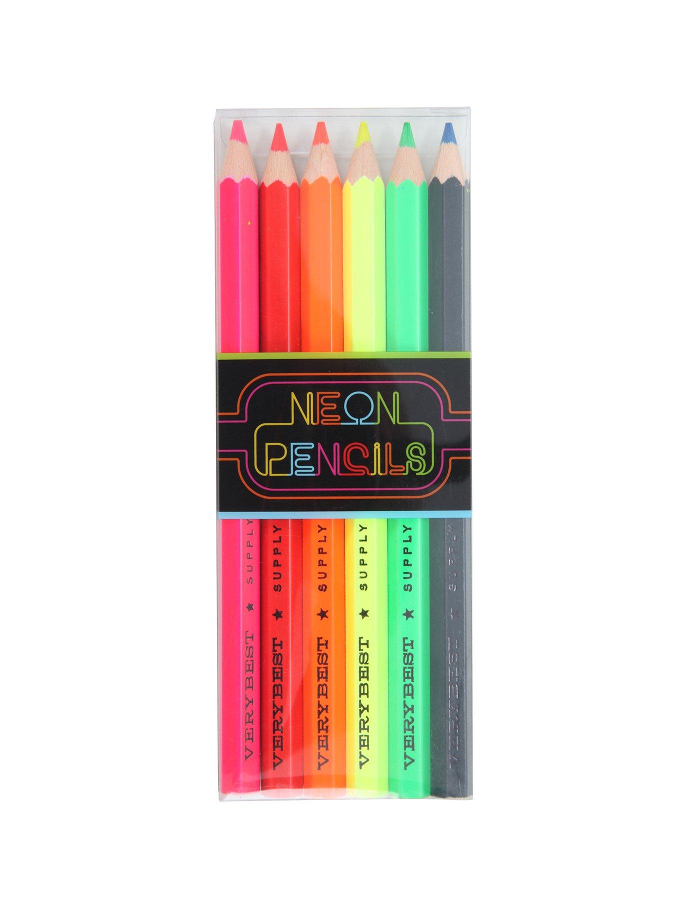 Neon Pencils Set, , hi-res