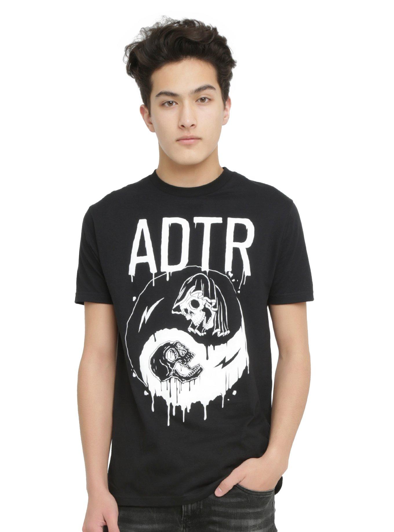 A Day To Remember ADTR Yin-Yang T-Shirt, BLACK, hi-res