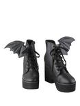 Iron Fist Bat Wing Boots, BLACK, hi-res