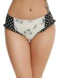 Polka Dots & Insects Swim Bottoms, WHITE, hi-res