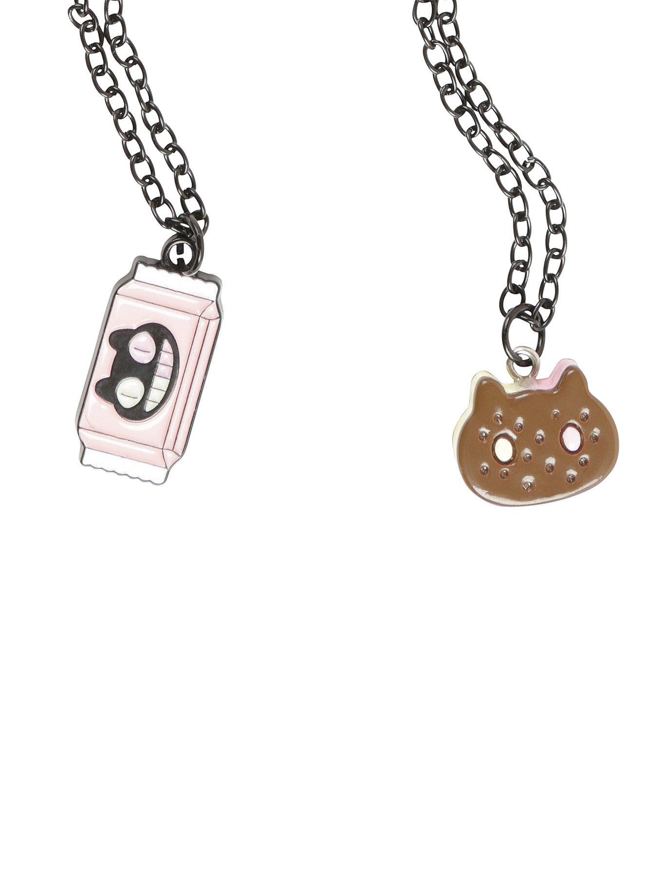 Steven Universe Cookie Cat Necklace Set, , hi-res