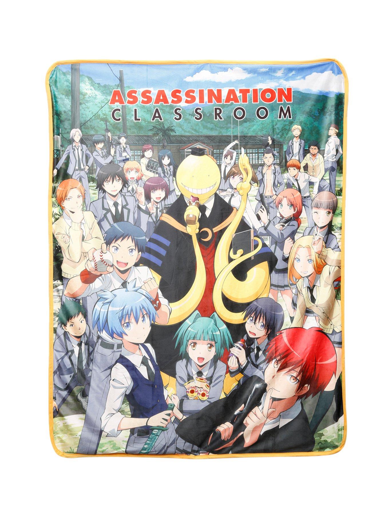 Assassination Classroom Characters Sublimation Throw, , hi-res