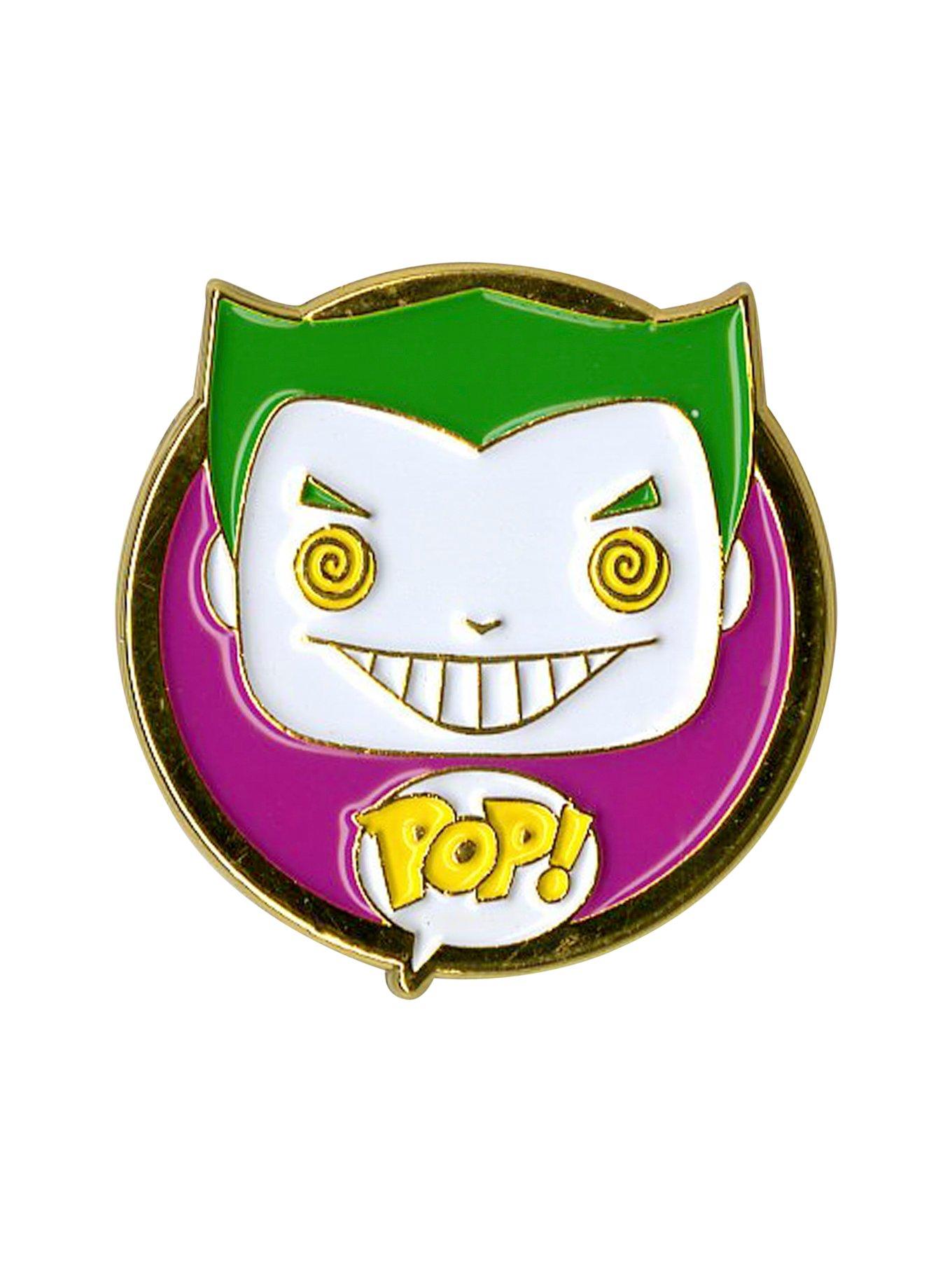 Funko DC Comics Pop! Pins The Joker Enamel Pin, , hi-res