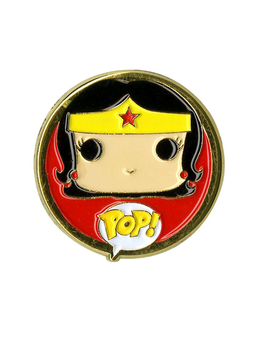 Funko DC Comics Pop! Pins Wonder Woman Enamel Pin, , hi-res