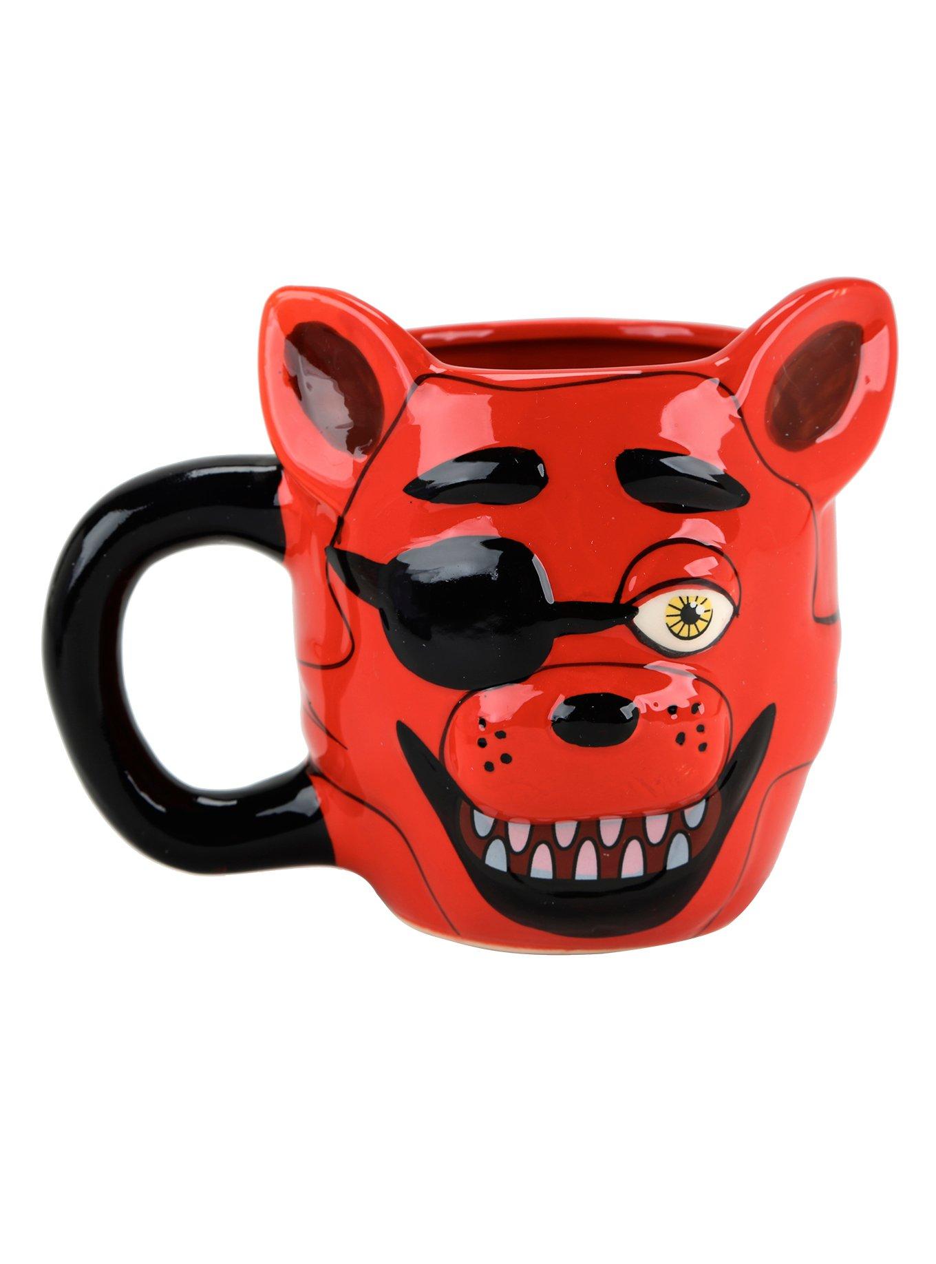 Five Nights At Freddy's Foxy Molded Ceramic Mug, , hi-res