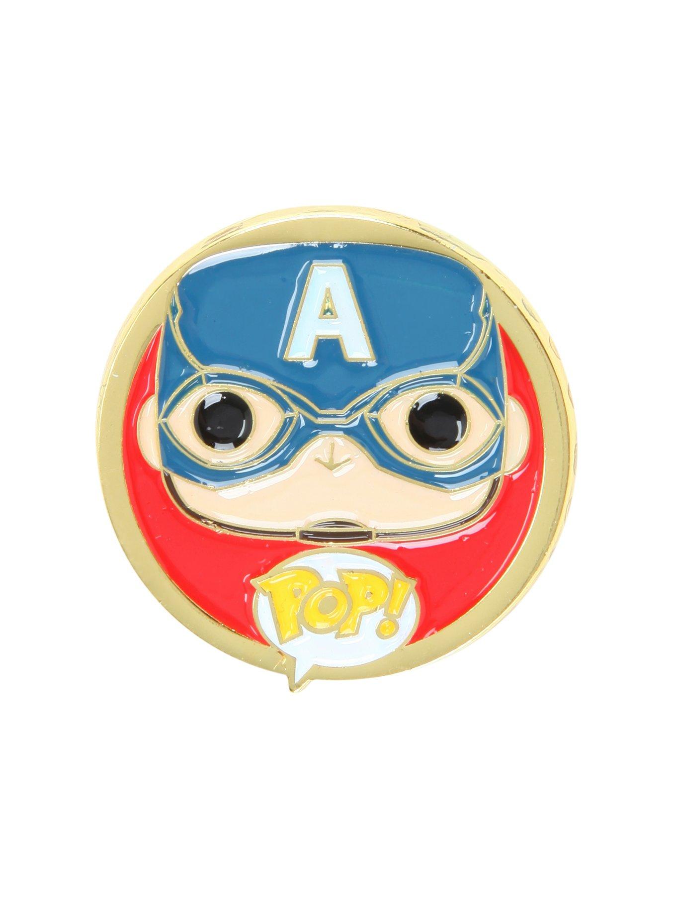 Pop! Pins: Marvel - Captain America