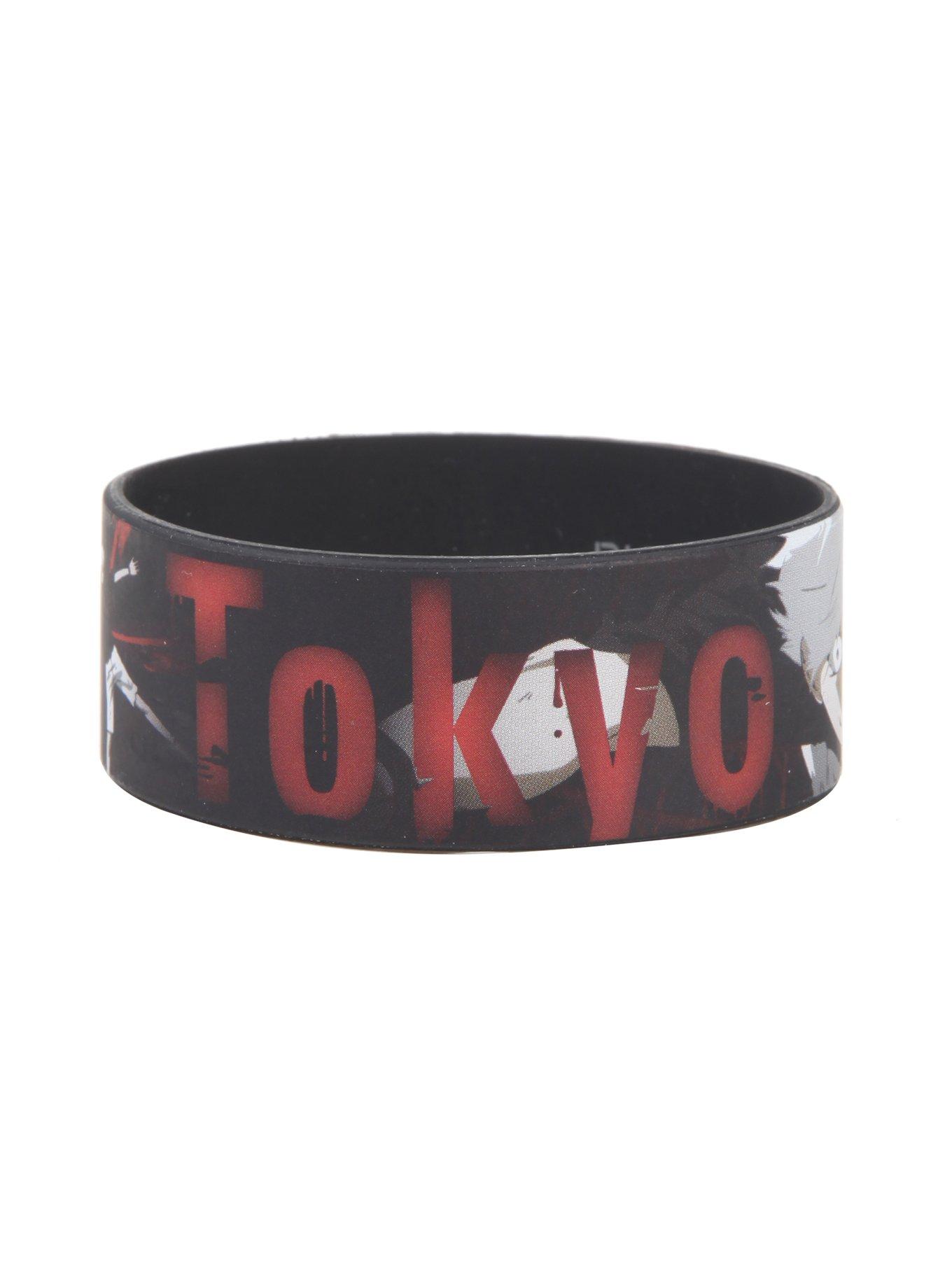 Tokyo Ghoul Kaneki Rubber Bracelet, , hi-res