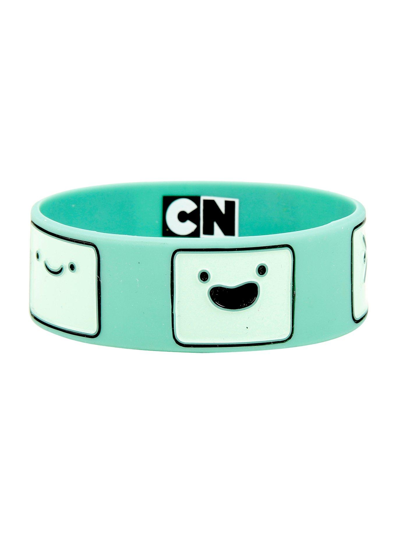 Adventure Time BMO Emotions Rubber Bracelet, , hi-res