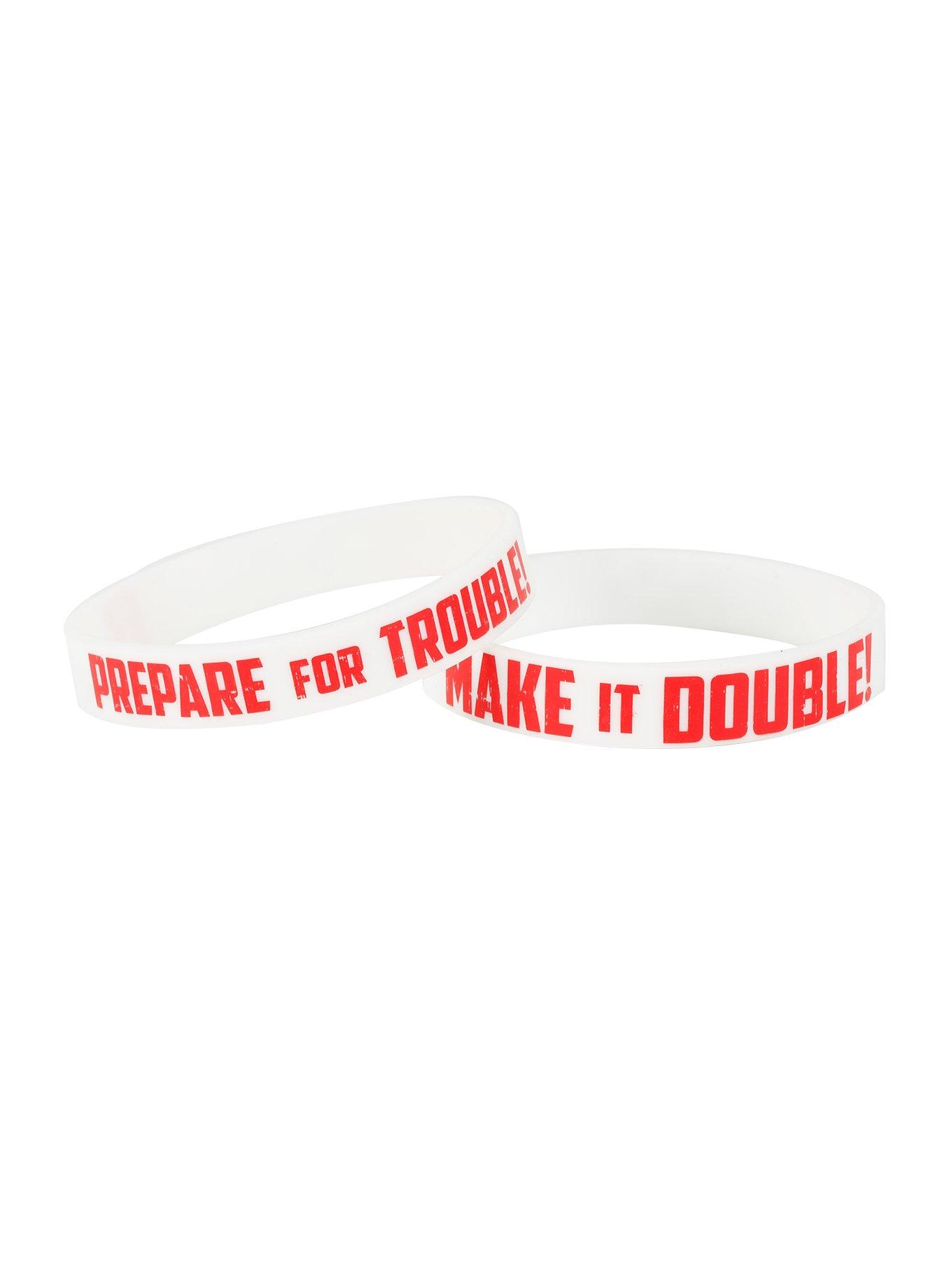 Pokemon Team Rocket Double Trouble Rubber Bracelet 2 Pack, , hi-res