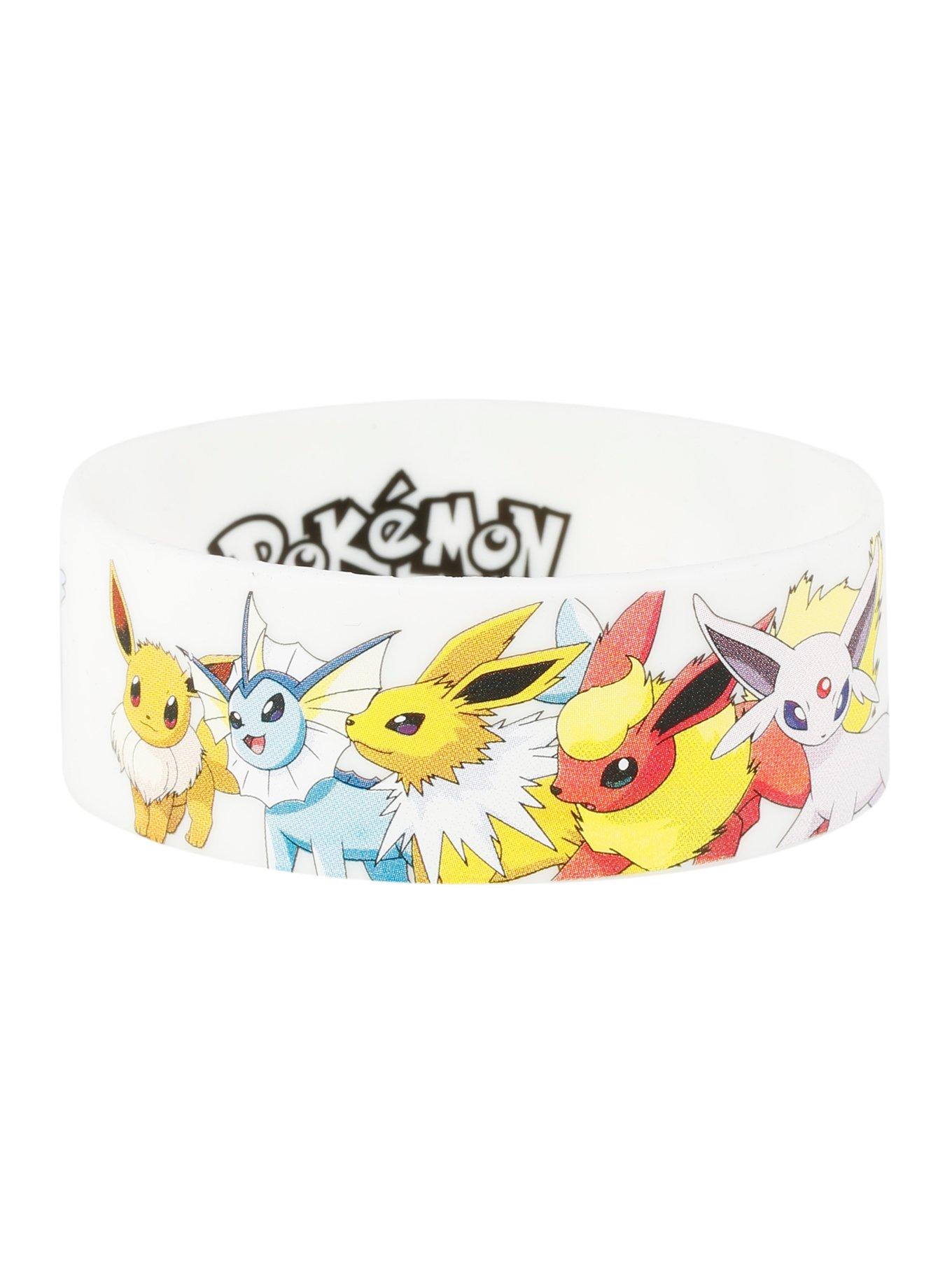 Pokemon Eevee Rubber Bracelet, , hi-res