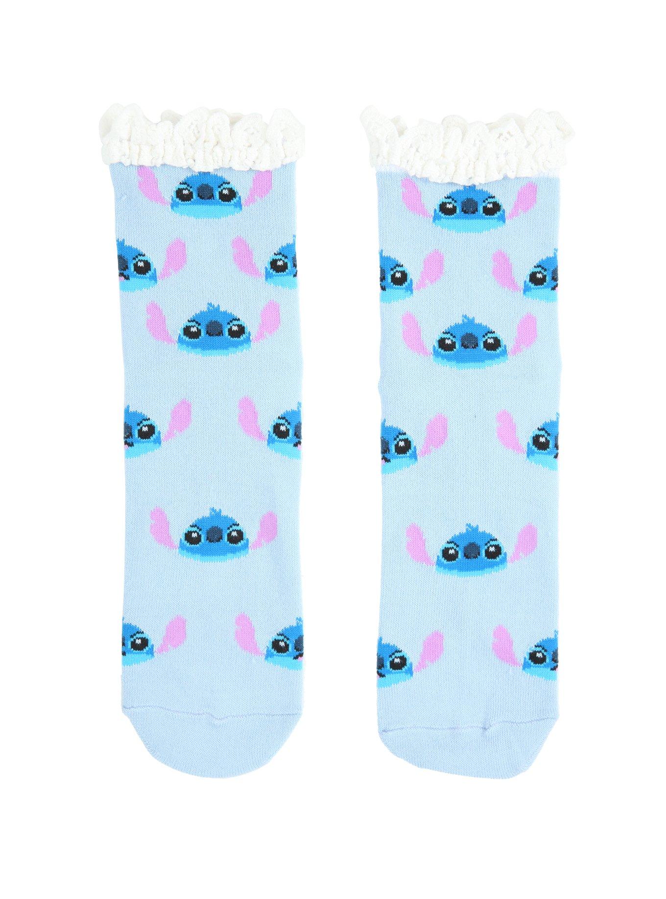 Disney Lilo & Stitch Crochet Ankle Socks, , hi-res