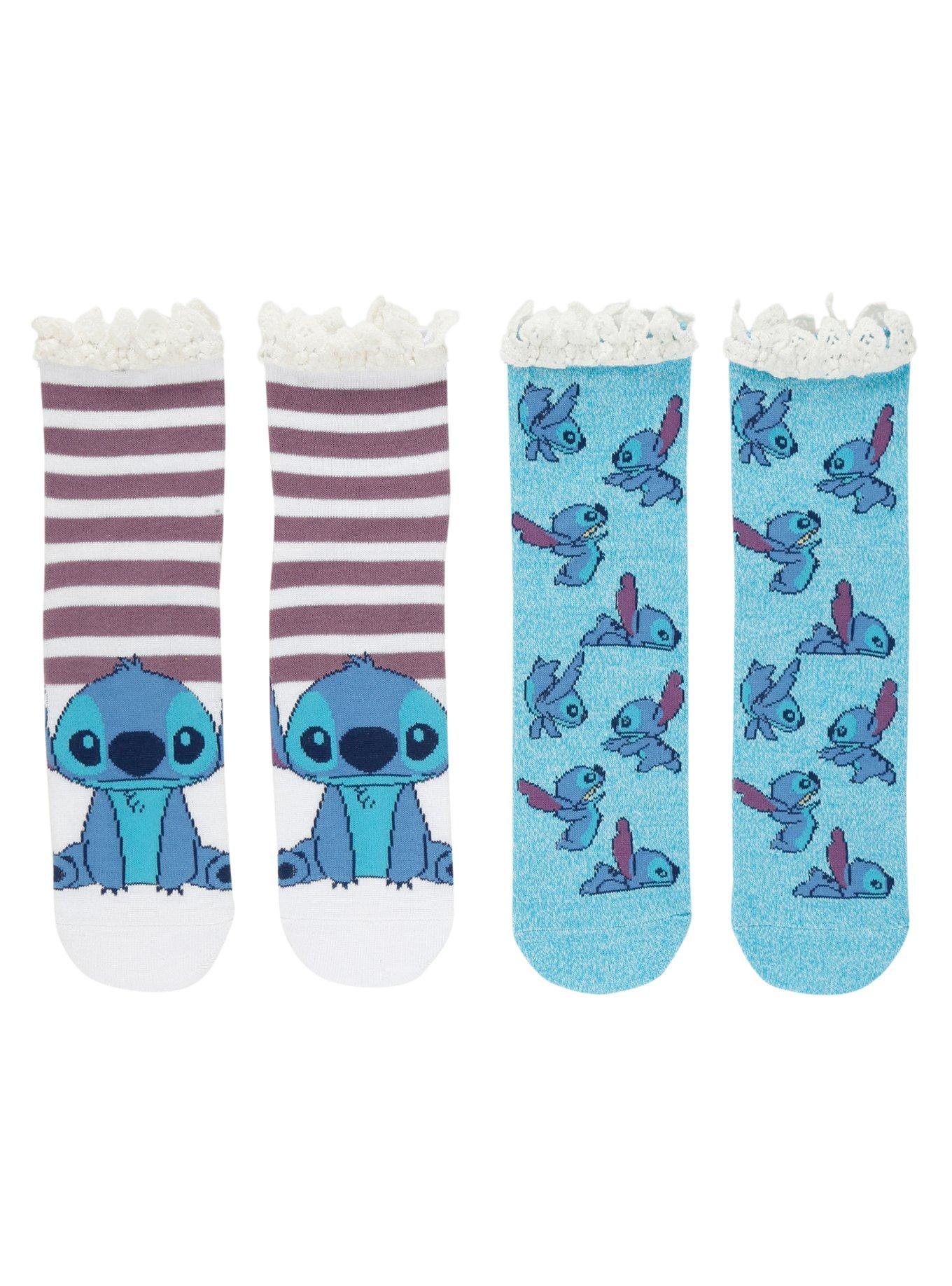 Disney Lilo & Stitch Ankle Socks 2 Pair, , hi-res