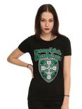 Dropkick Murphys Celtic Cross Girls T-Shirt, BLACK, hi-res