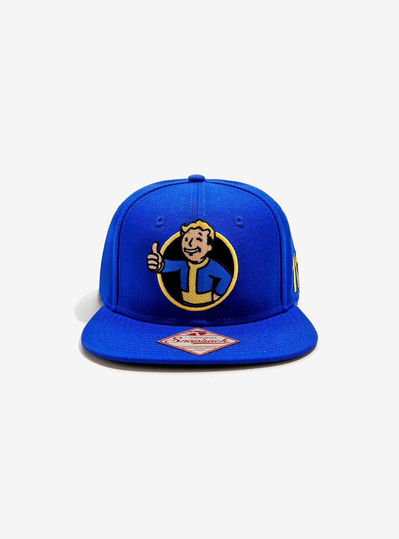 Fallout 4 Vault Boy Blue Snapback Hat | BoxLunch