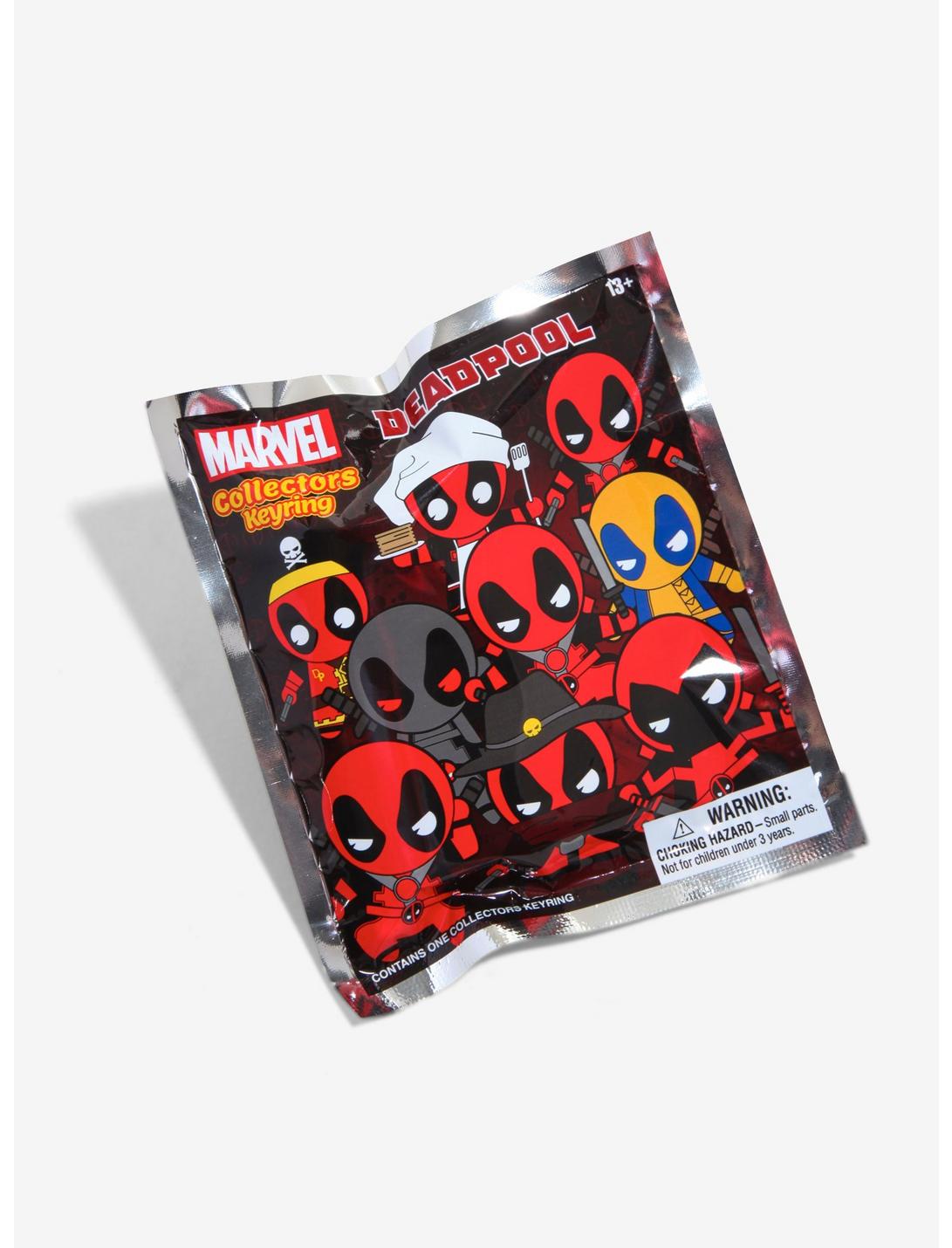 Marvel Deadpool Collectors Keyring Blind Bag, , hi-res