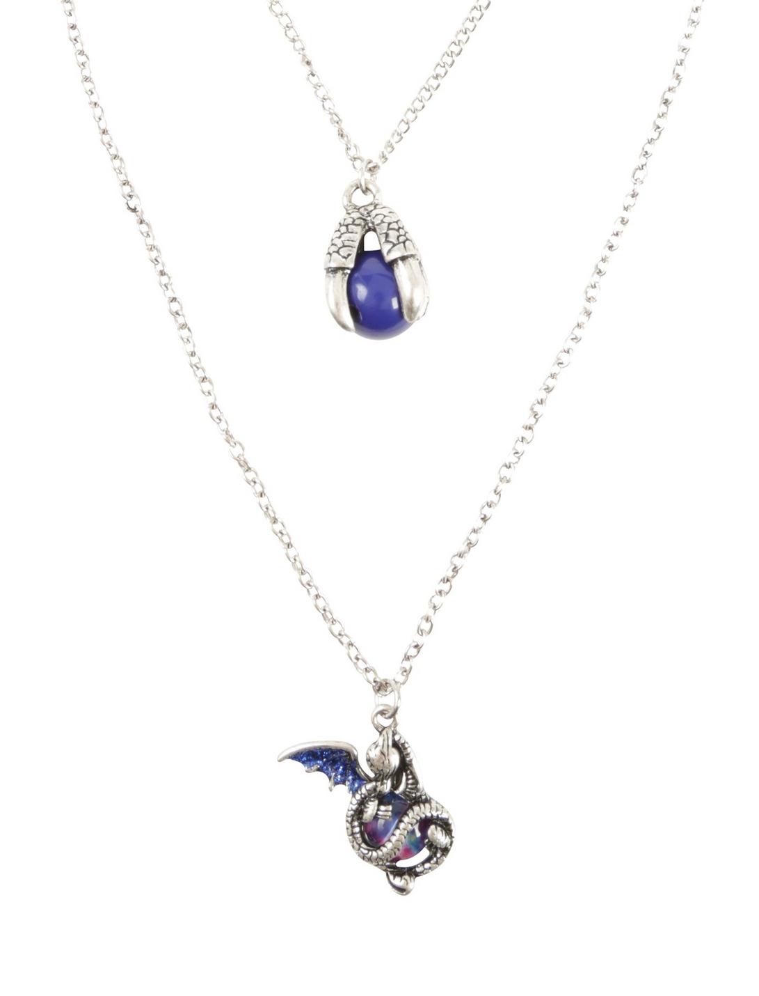 Blackheart Dragon & Claw Layer Necklace, , hi-res