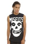 Misfits Fiend Skull Muscle T-Shirt, BLACK, hi-res
