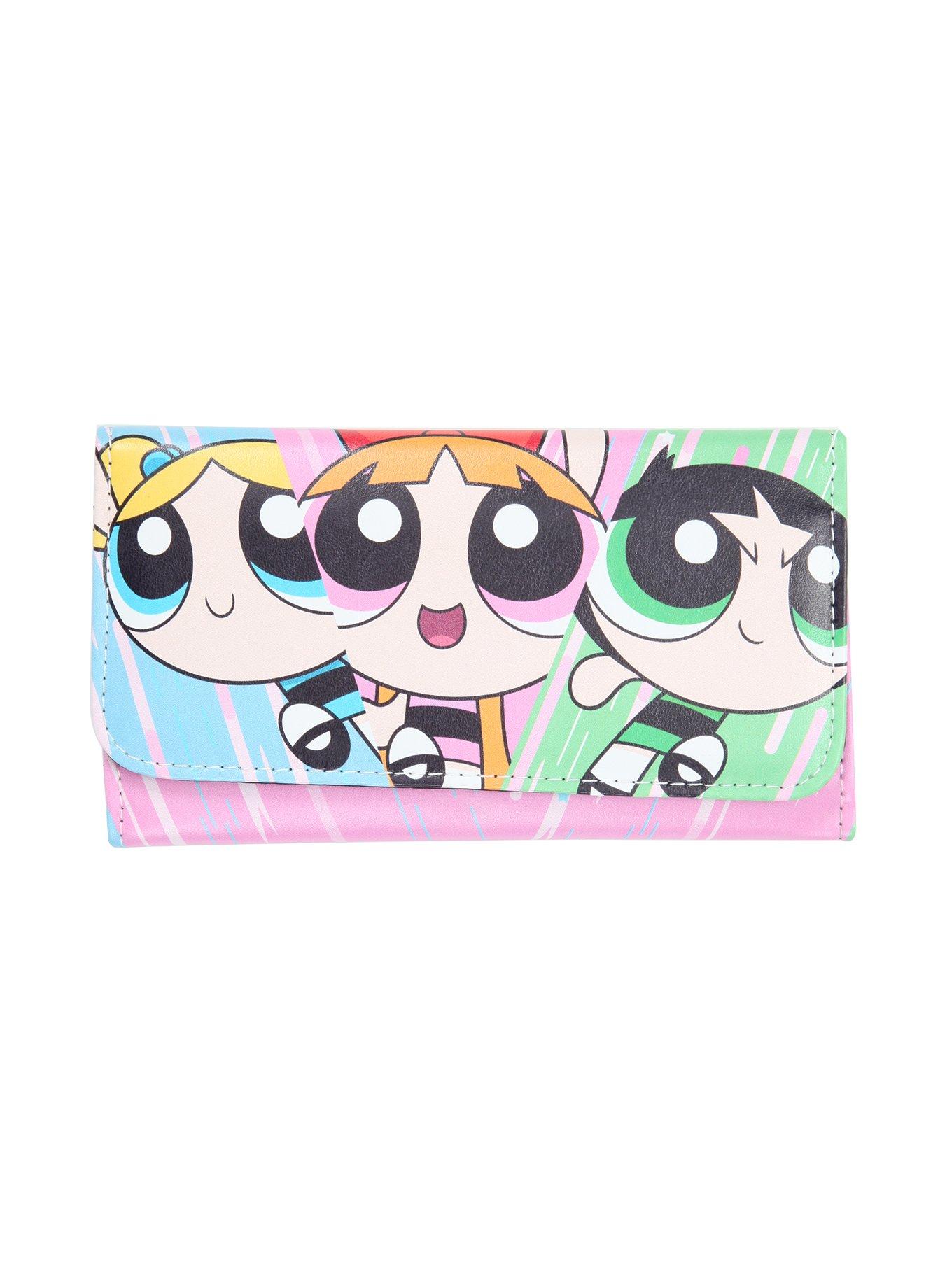 Powerpuff Girls Trio Flap Wallet, , hi-res