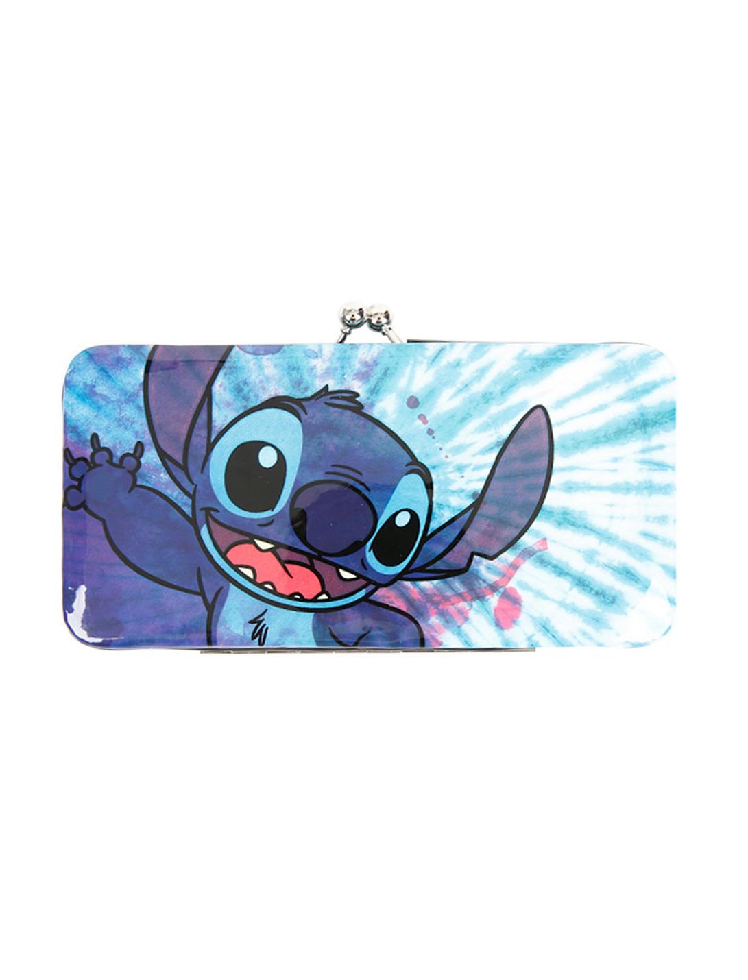 Disney Lilo & Stitch Tie Dye Kisslock Hinge Wallet, , hi-res