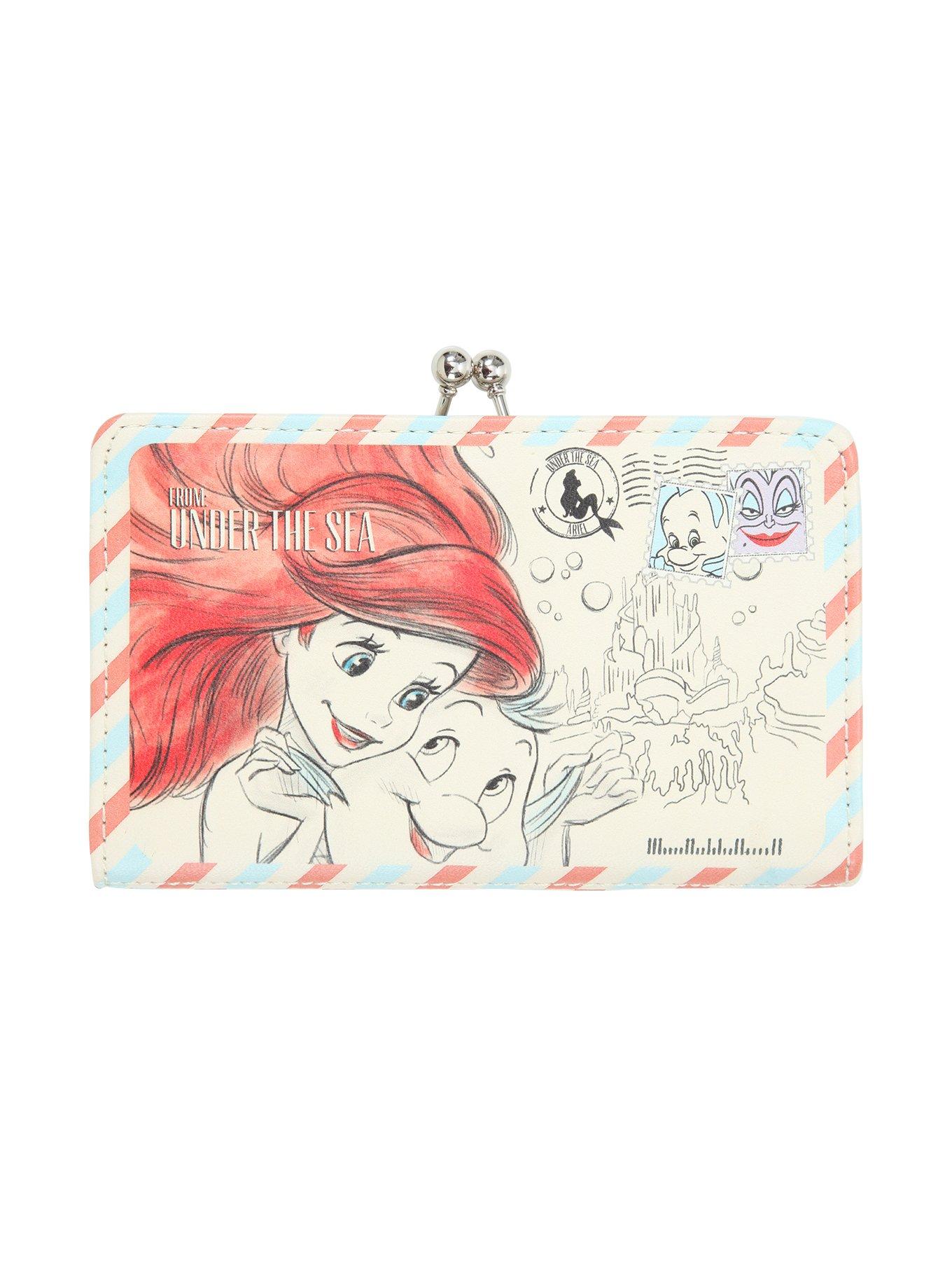 Disney The Little Mermaid Postcard Accordion Wallet, , hi-res