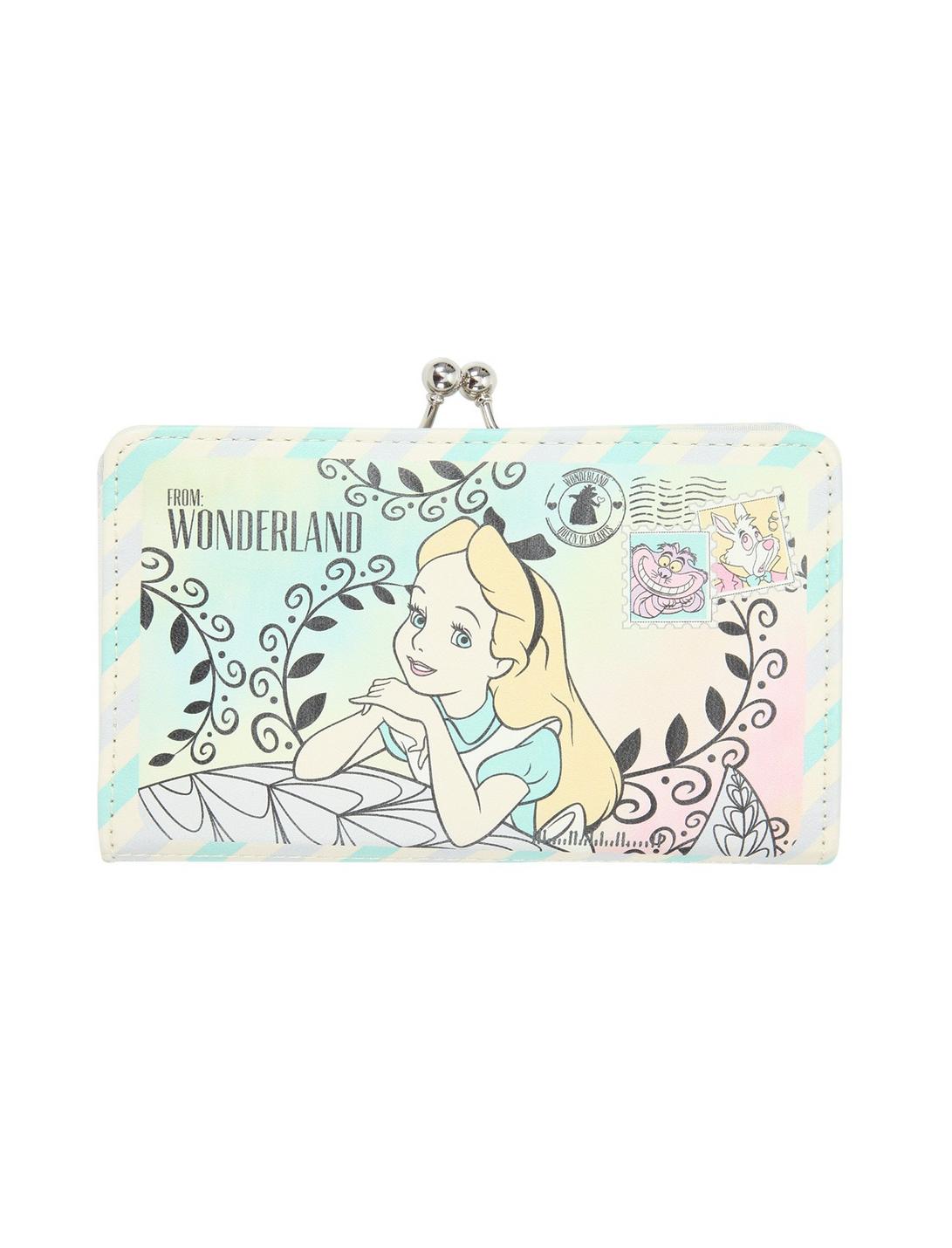 Disney Alice In Wonderland Postcard Accordion Wallet, , hi-res