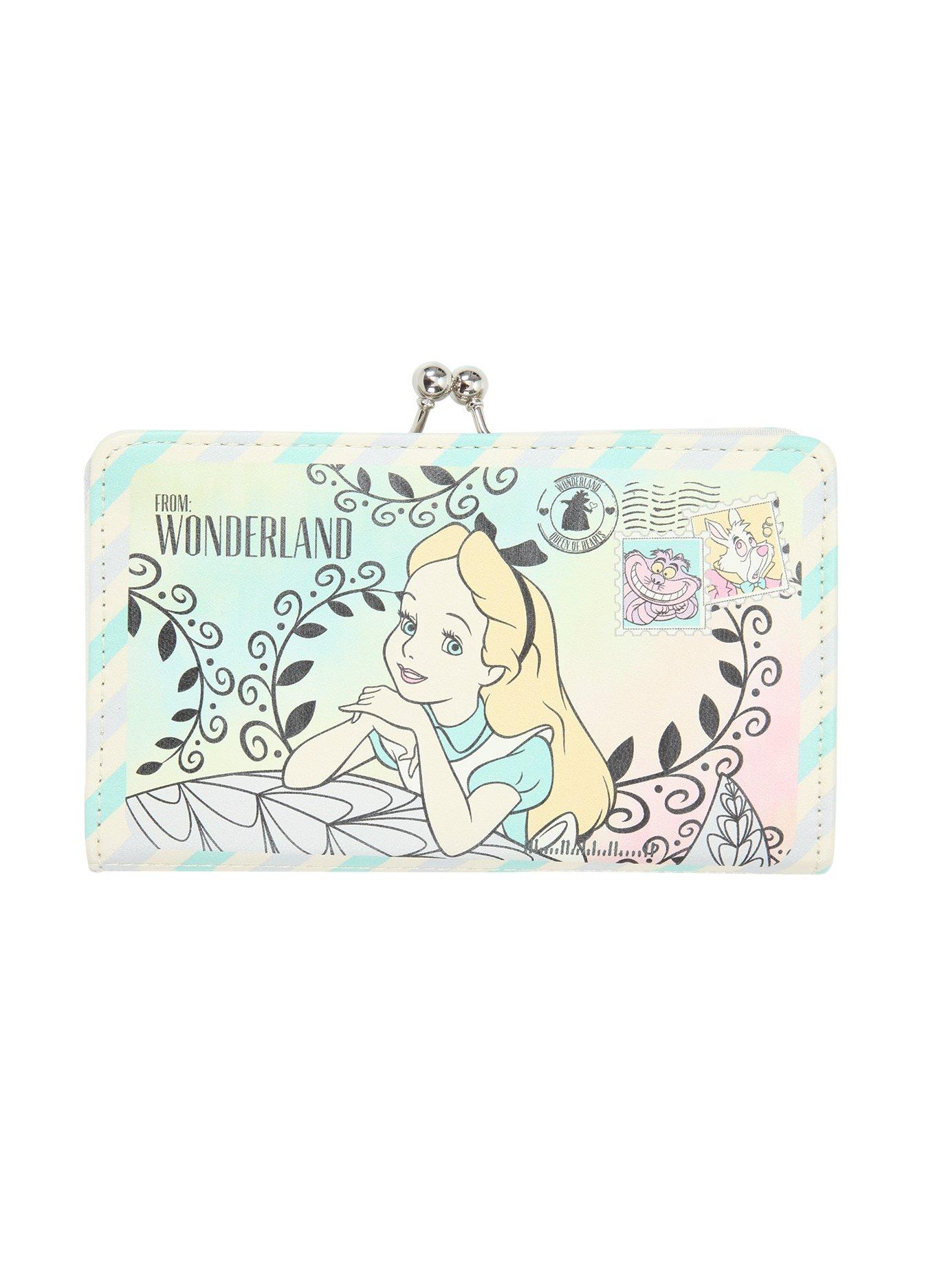 Disney Alice In Wonderland Postcard Accordion Wallet, , hi-res