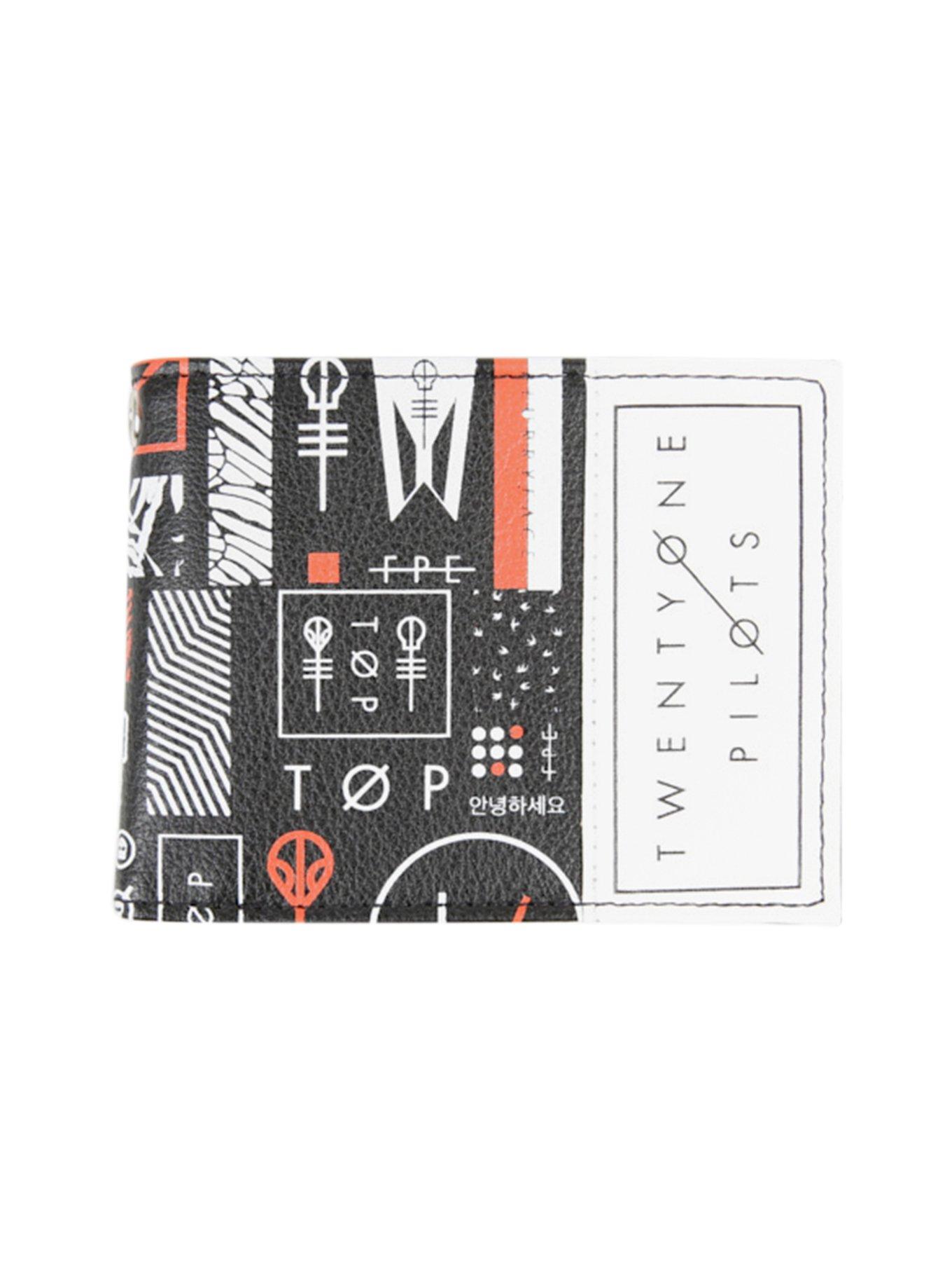 Twenty One Pilots Skeleton Clique Bi-Fold Wallet | Hot Topic