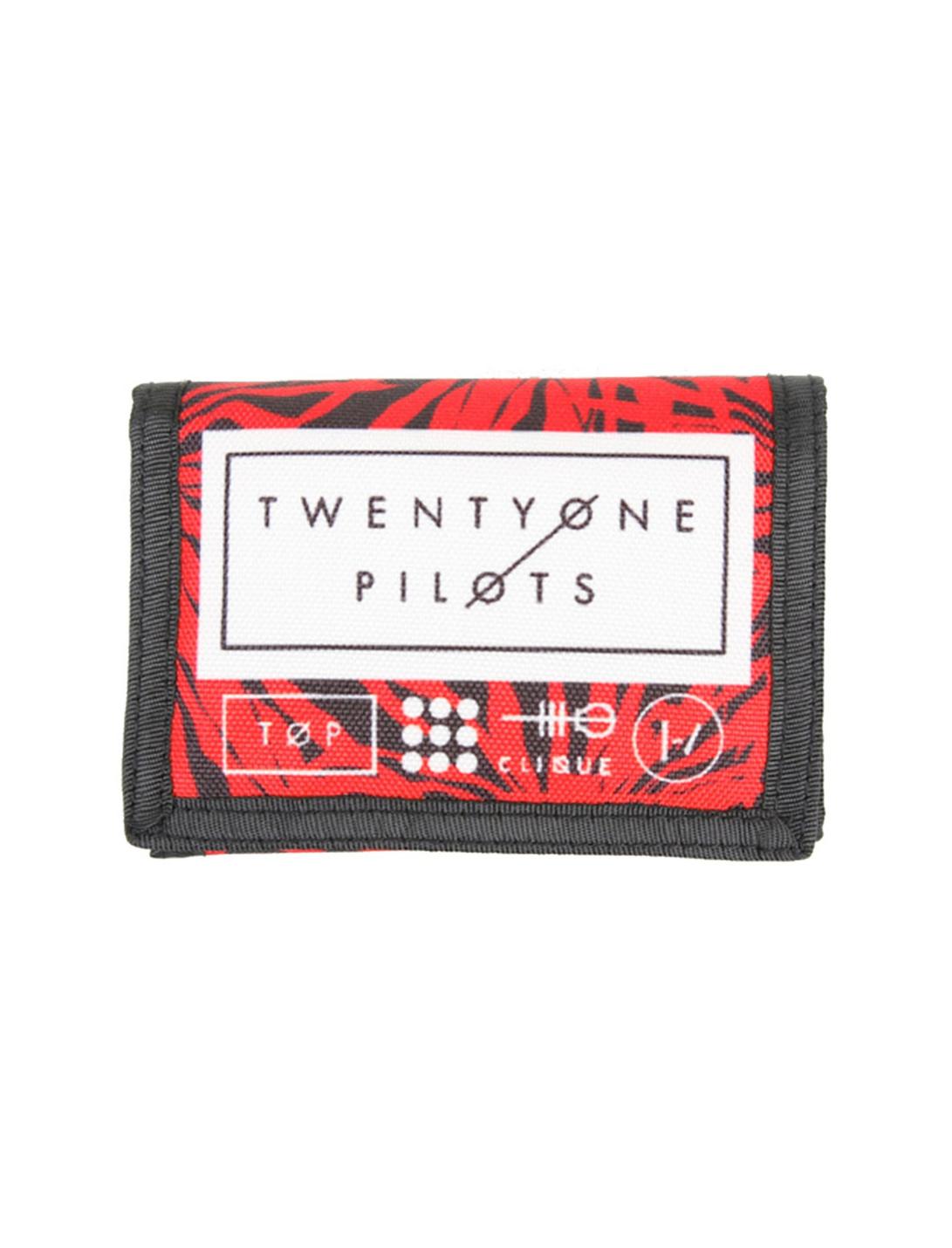 Twenty One Pilots Red Icons Wallet, , hi-res