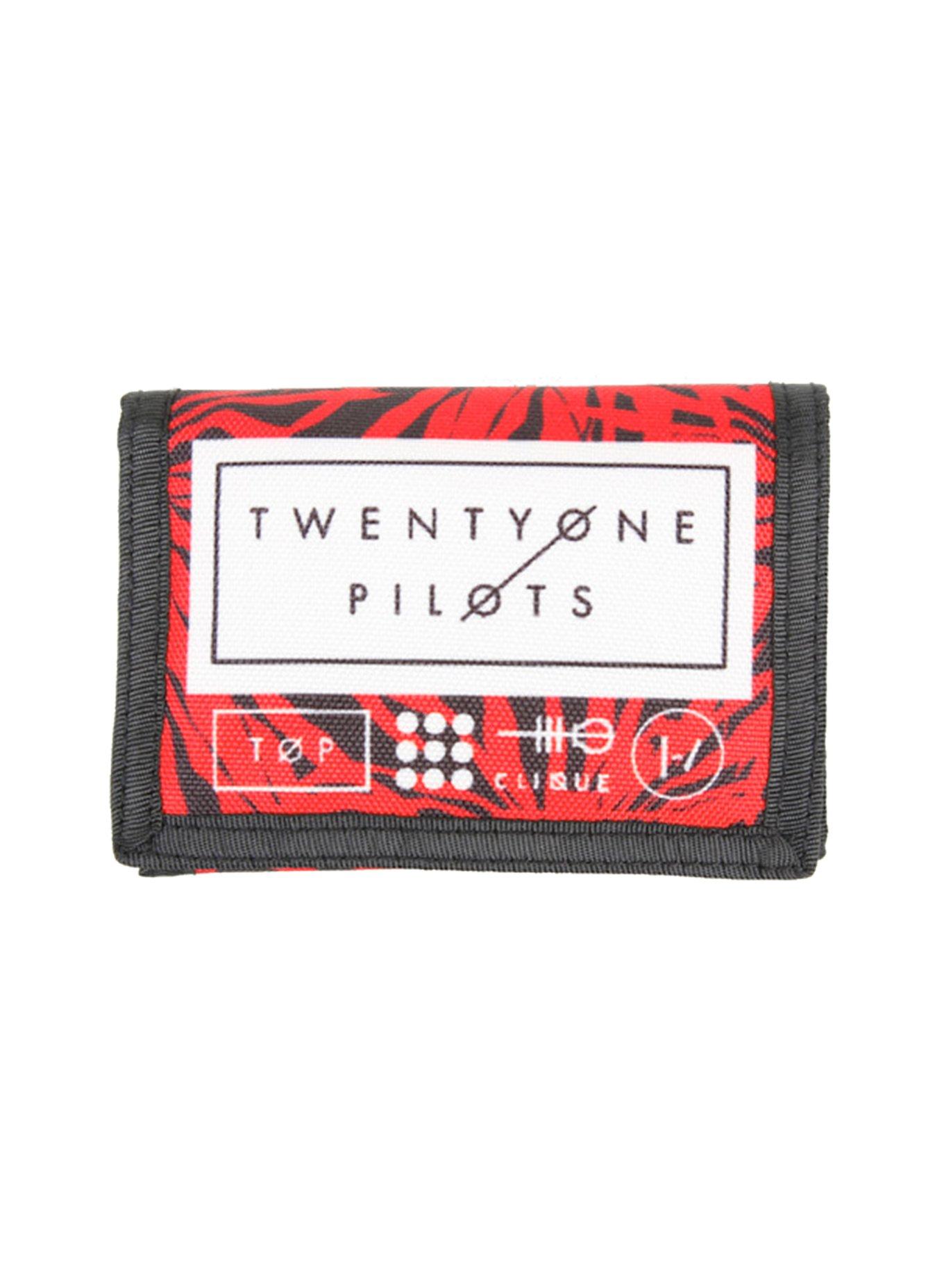 Twenty One Pilots Red Icons Wallet, , hi-res