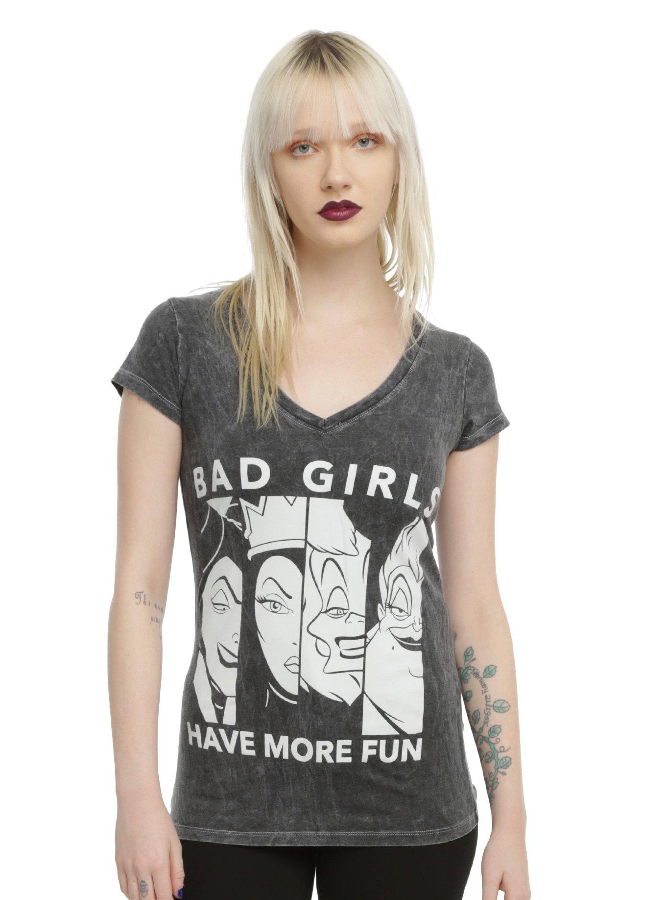 Disney Villains Bad Girls T-Shirt, BLACK, hi-res
