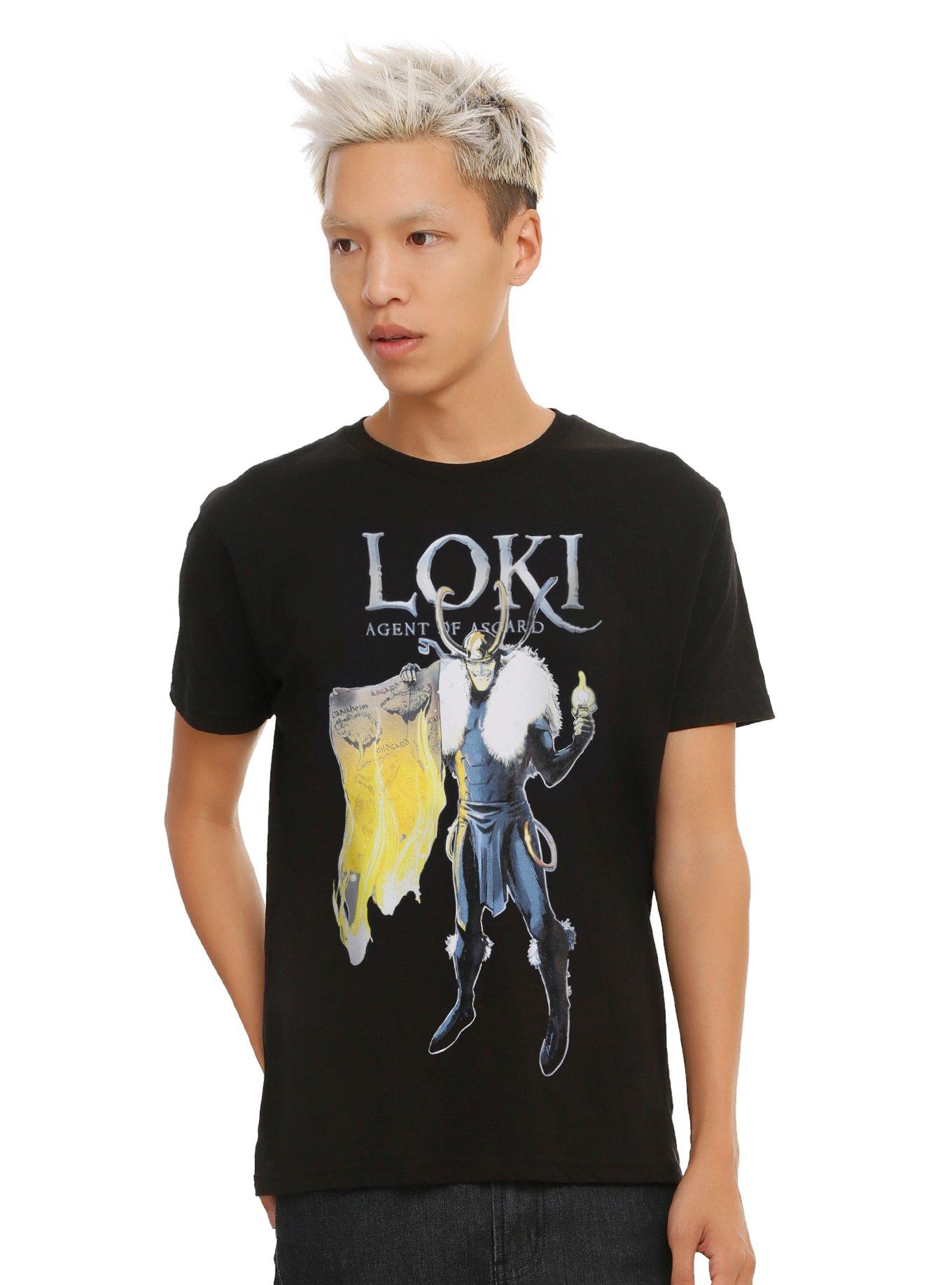 Loki: Agent Of Asgard #14 Cover Art T-Shirt, BLACK, hi-res