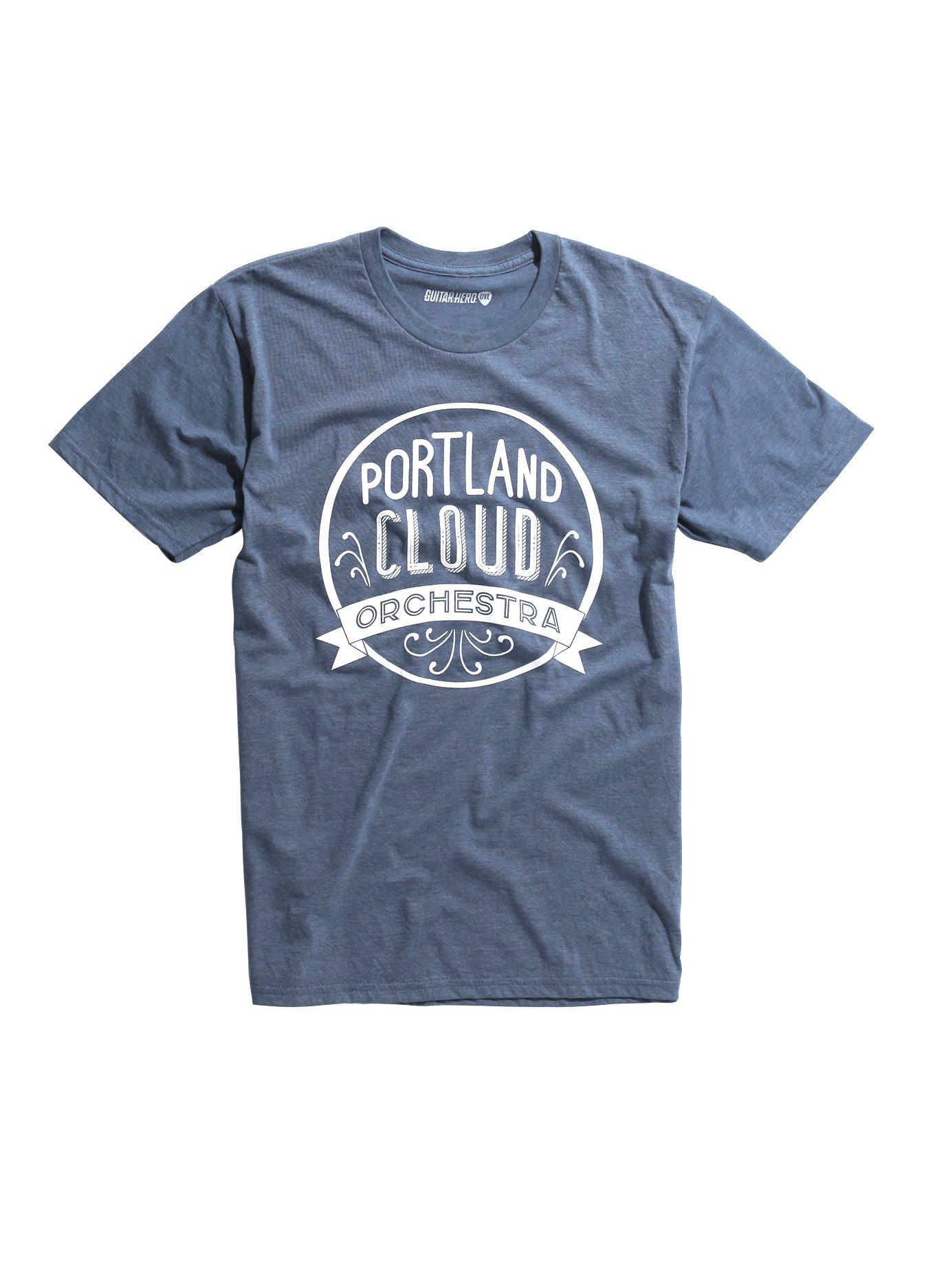 Guitar Hero Live Portland Cloud Orchestra Logo T-Shirt, BLACK, hi-res