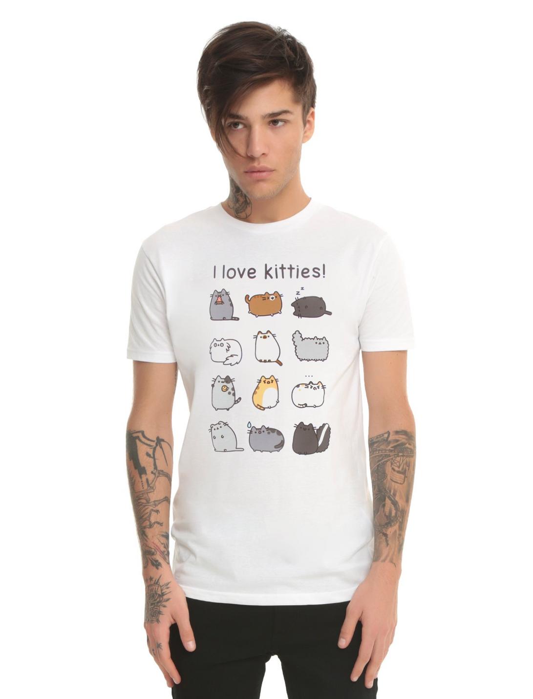 Pusheen I Love Kitties T-Shirt, , hi-res