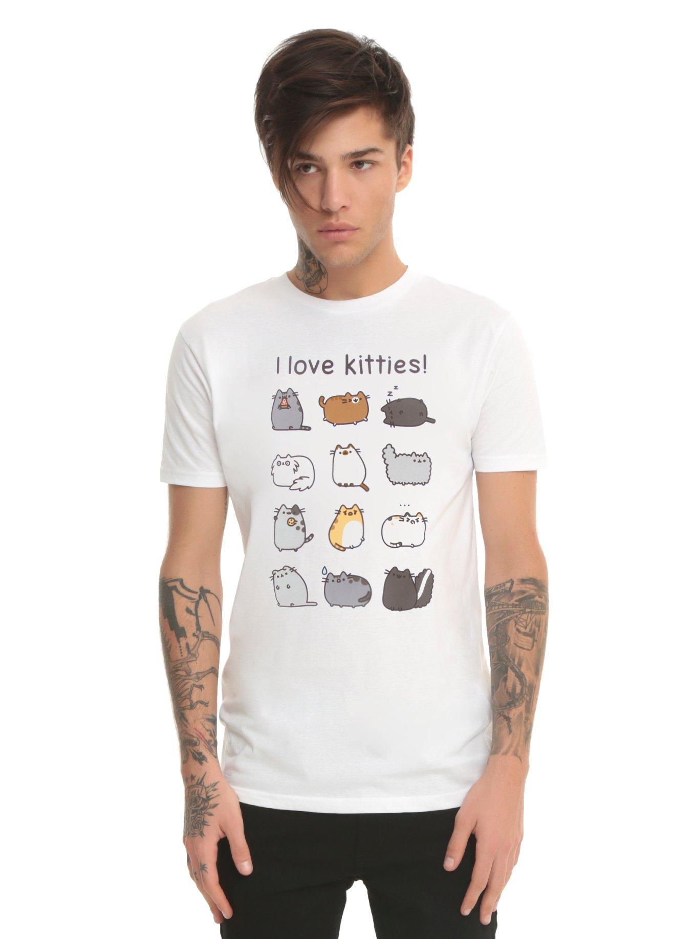 Pusheen I Love Kitties T-Shirt, , hi-res